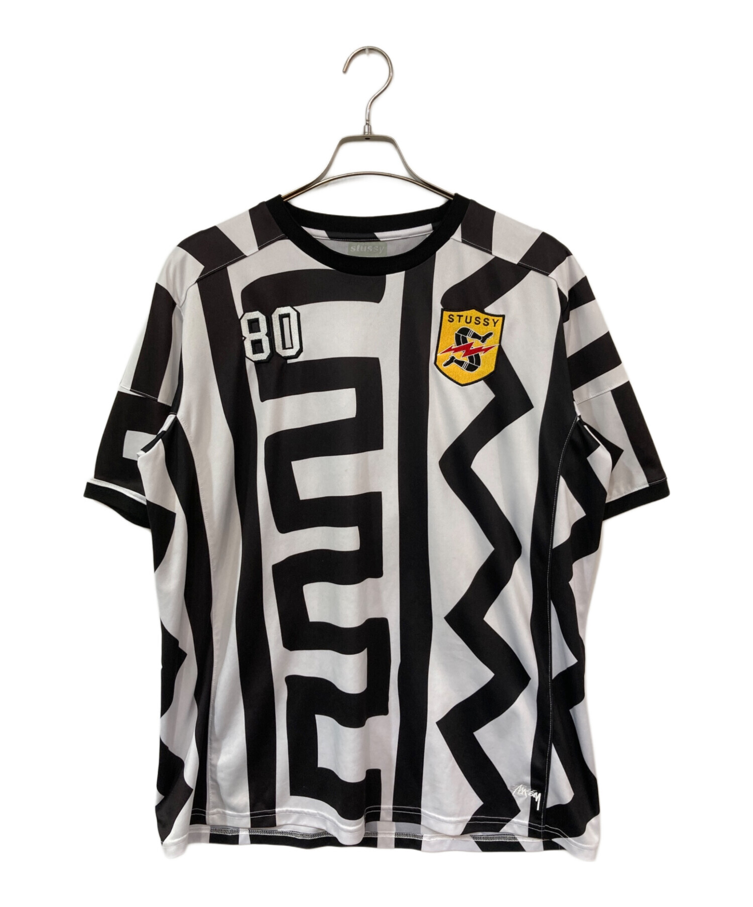 中古・古着通販】stussy (ステューシー) ゲームシャツ ブラック