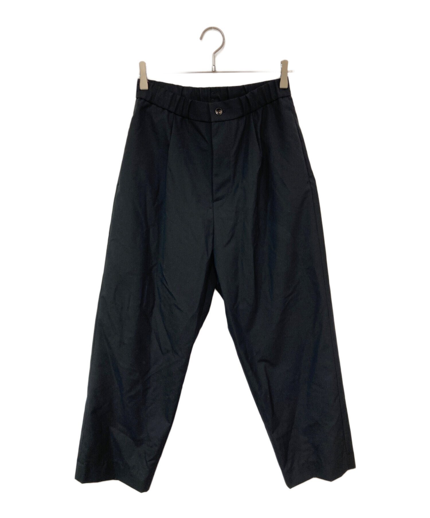 中古・古着通販】ATON (エイトン) WOOL TROPICAL TAPERED EASY PANTS 