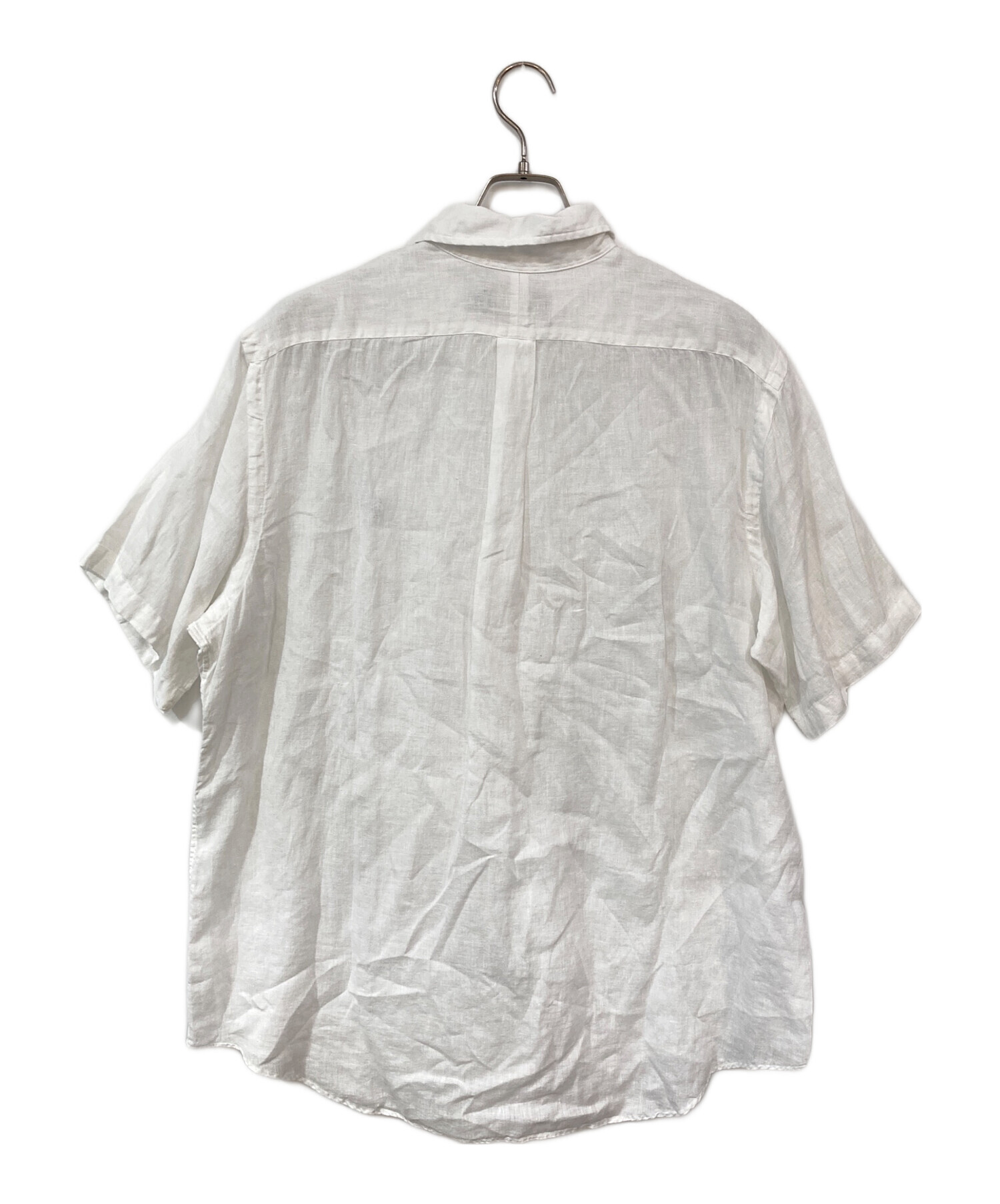 中古・古着通販】RALPH LAUREN (ラルフローレン) 半袖リネンボタン 