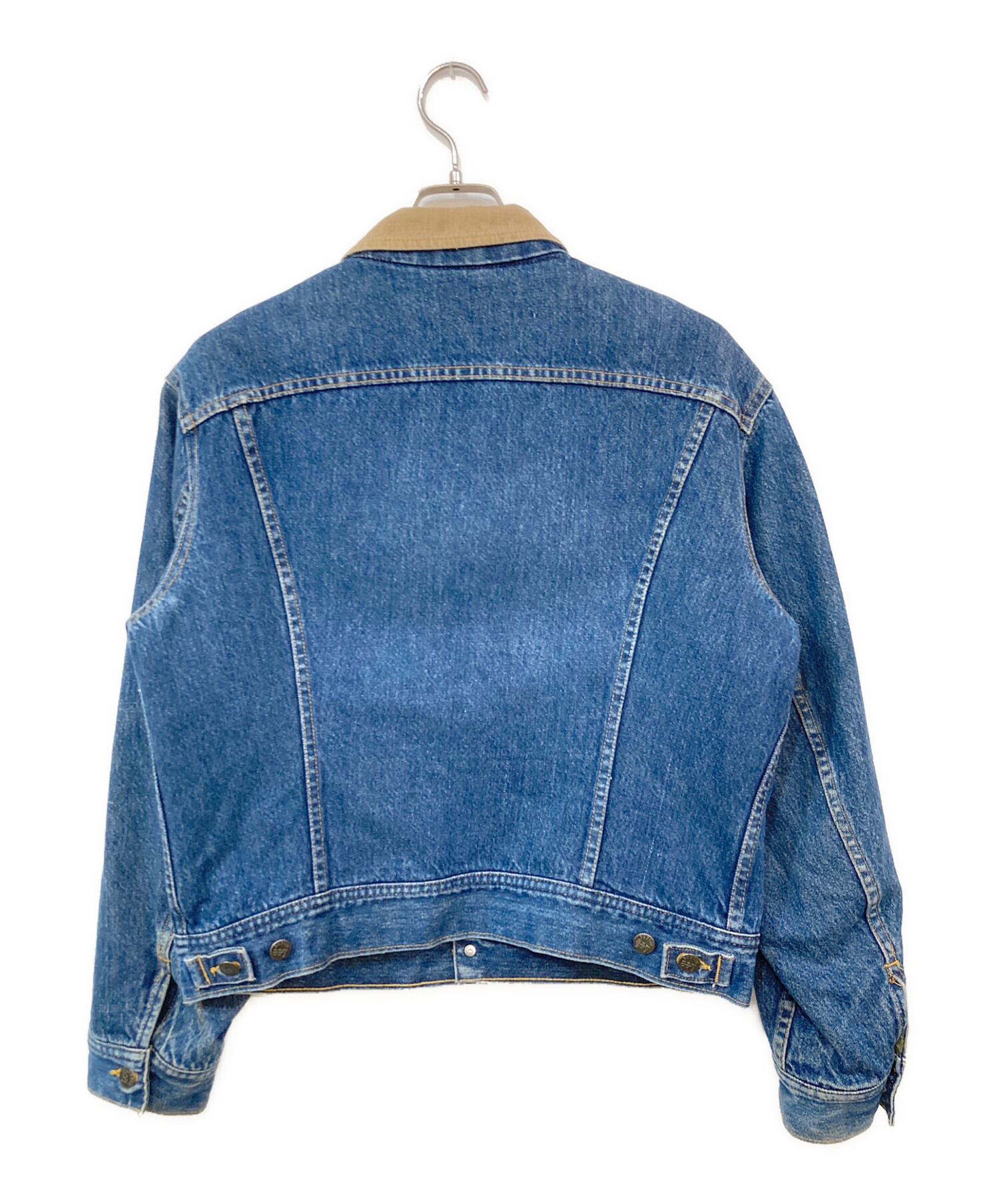 オシュコシュ デニムジャケット ブランケットライナー 古着 70s OshKosh B'gosh ブランケット ライナー 濃紺 デニム ワーク