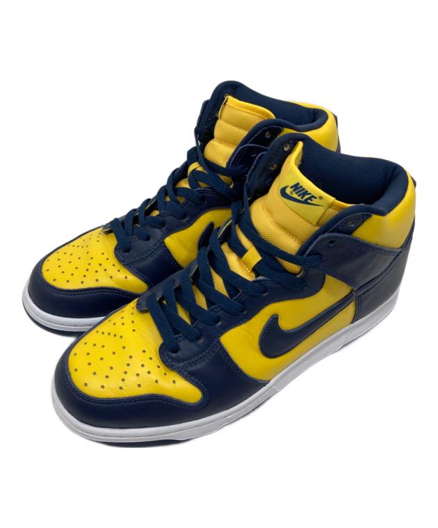 シューズ(男性用) NIKE DUNK HI SP MISHIGAN US11 NIKE DUNK HI SP MISHIGAN US11