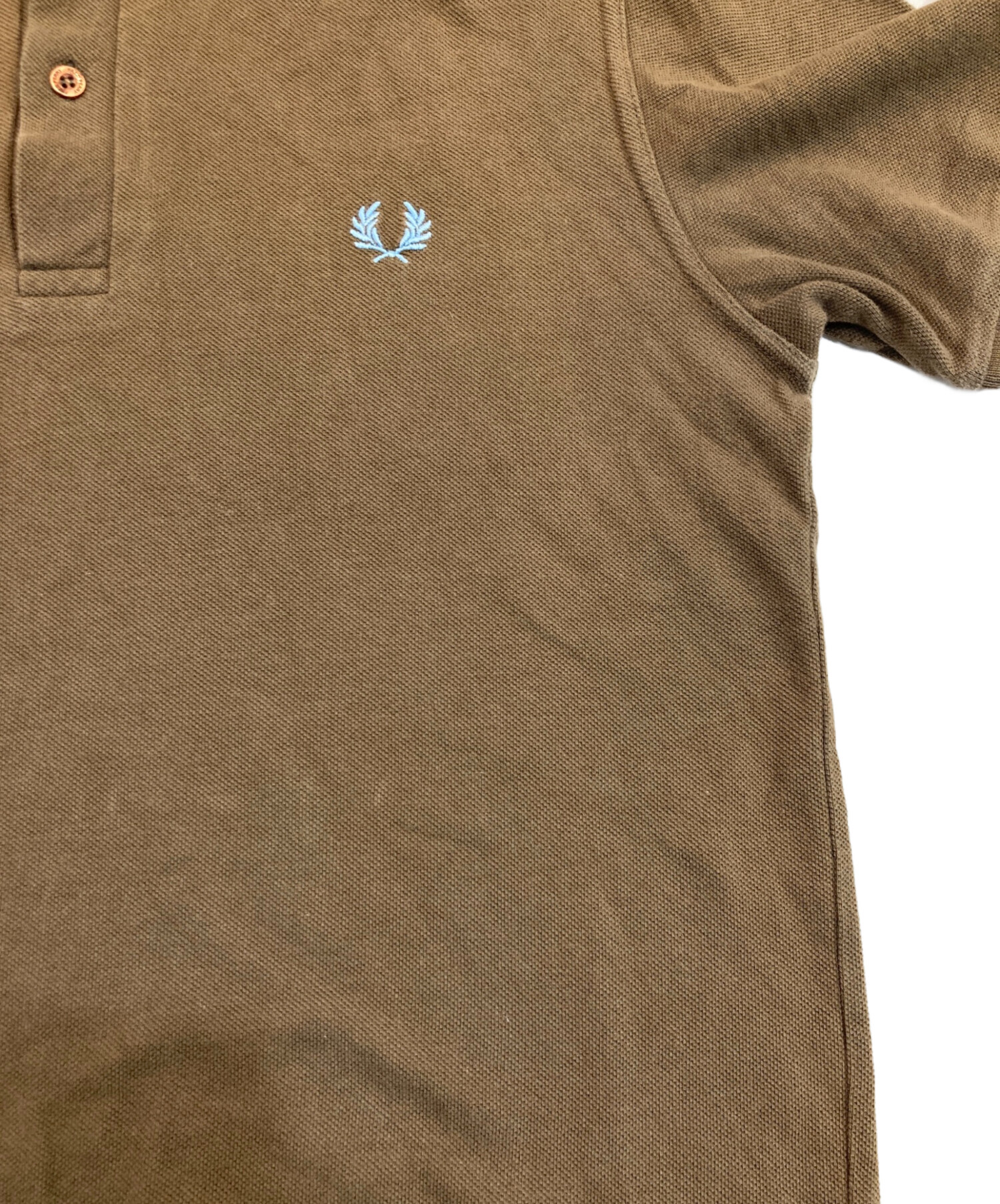 中古・古着通販】FRED PERRY (フレッドペリー) ポロシャツ ブラウン 