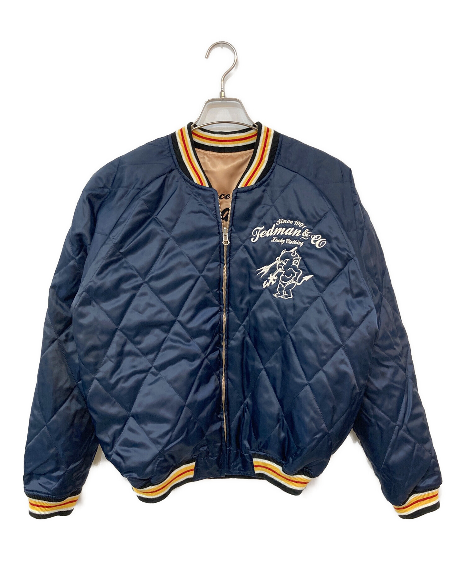 中古・古着通販】TED COMPANY (テッドカンパニー) スカジャン ホワイト