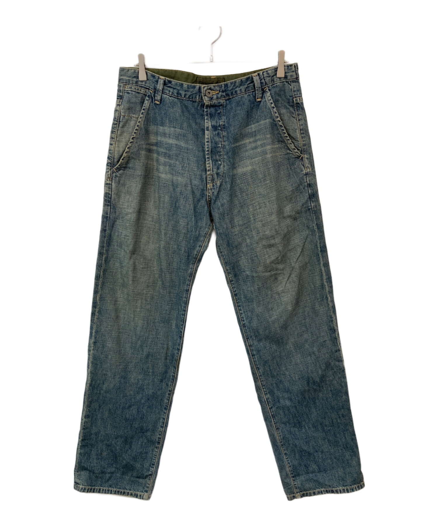 中古・古着通販】stussy (ステューシー) -dm デニムパンツ インディゴ 