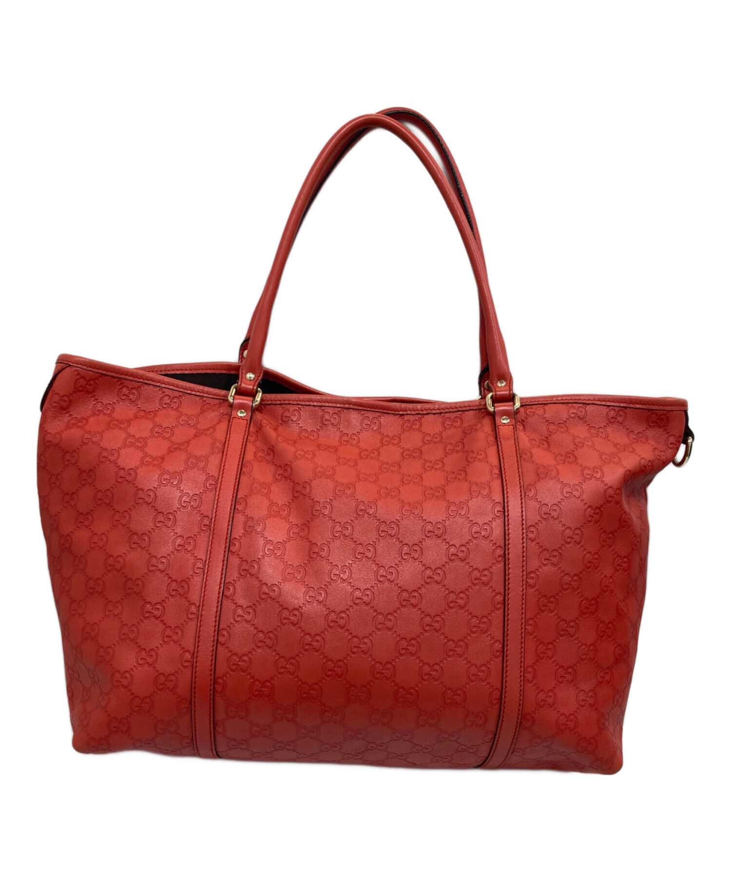 中古・古着通販】GUCCI (グッチ) トートバッグ 2レッド｜ブランド 