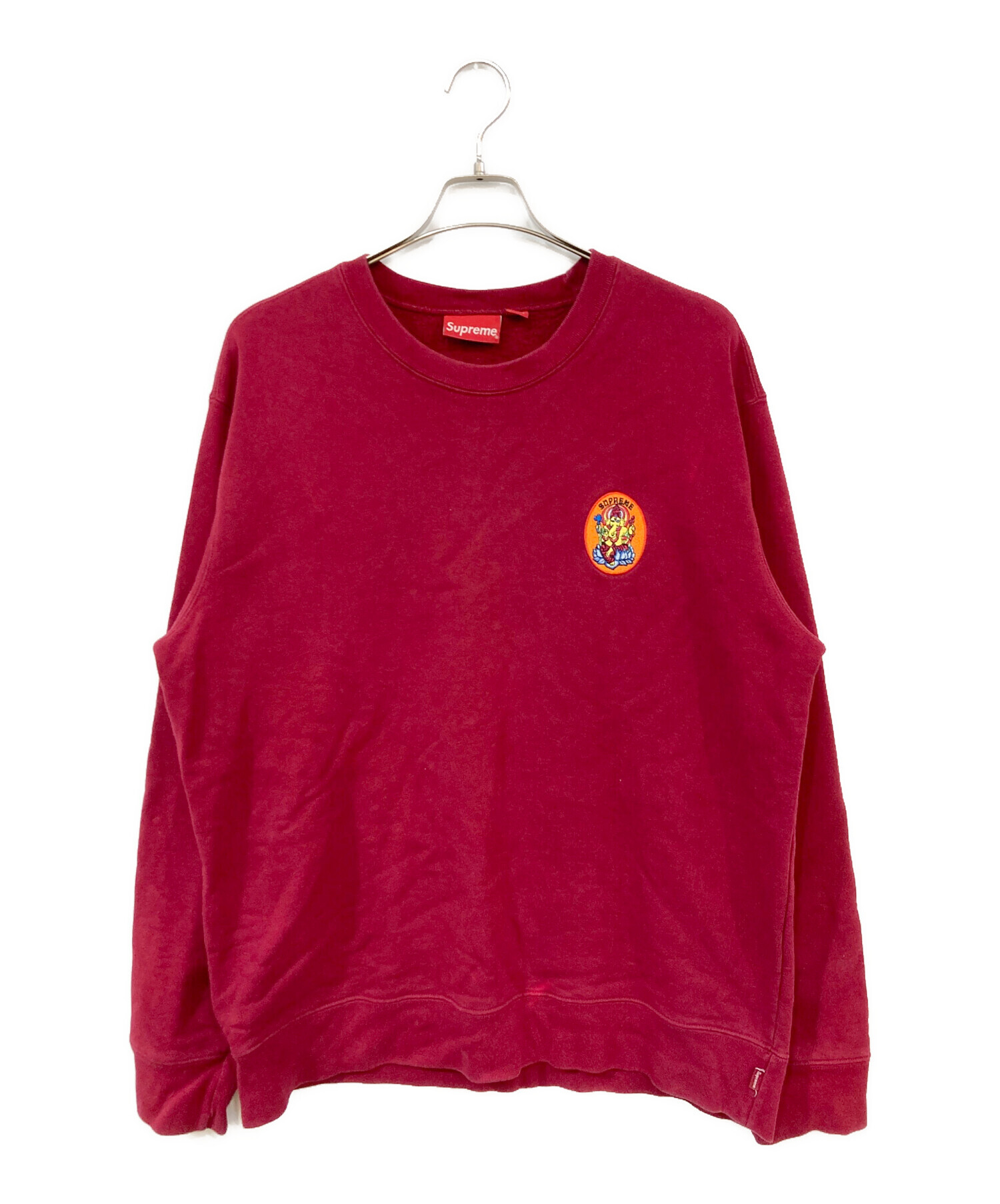 美品Supreme ガネーシャGaneshクルーネック スウェットシュプリーム 中古・古着通販】SUPREME (シュプリーム) GANESH CREWNECK/ガネーシャ