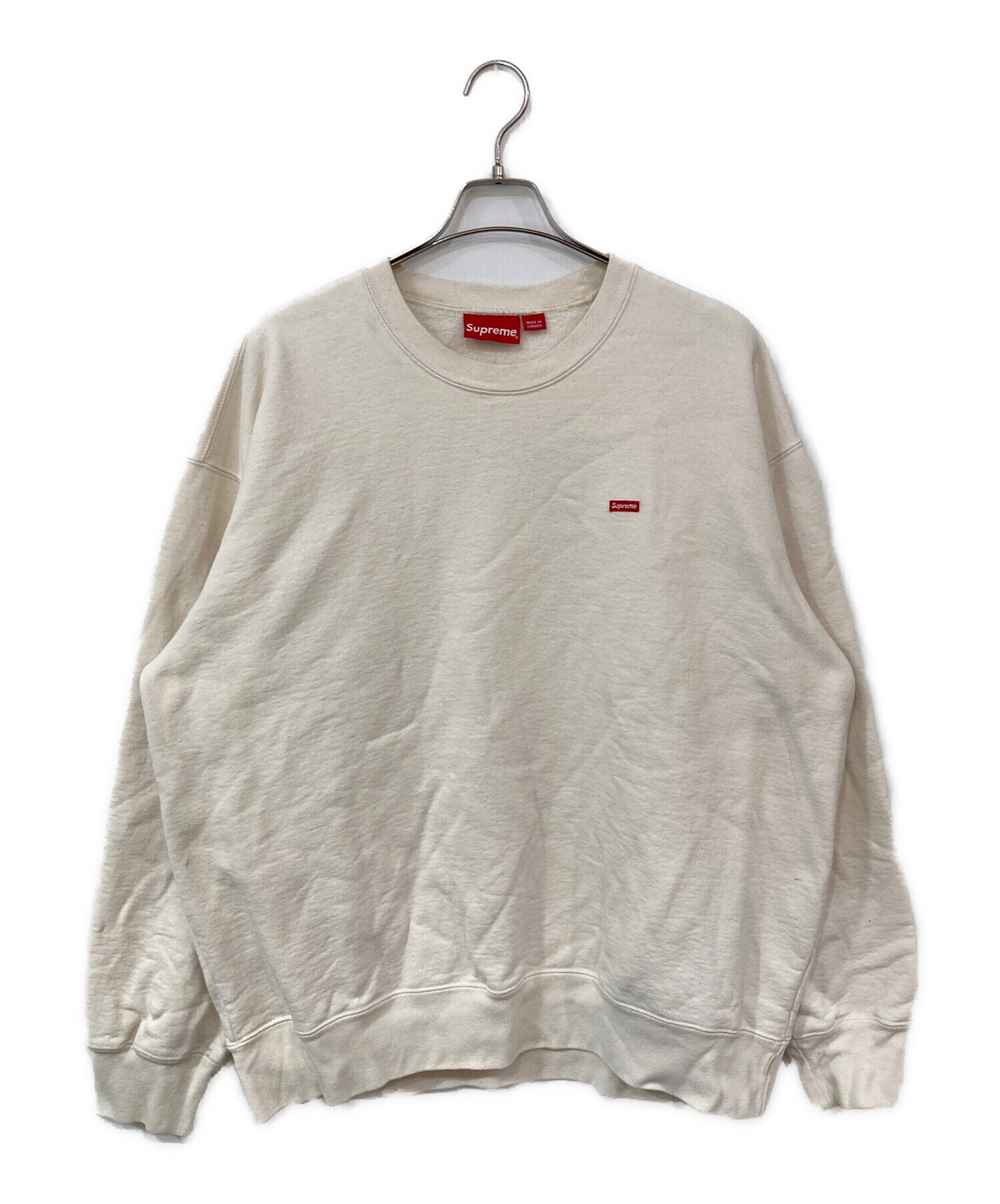 中古・古着通販】SUPREME (シュプリーム) small box logo crewneck 