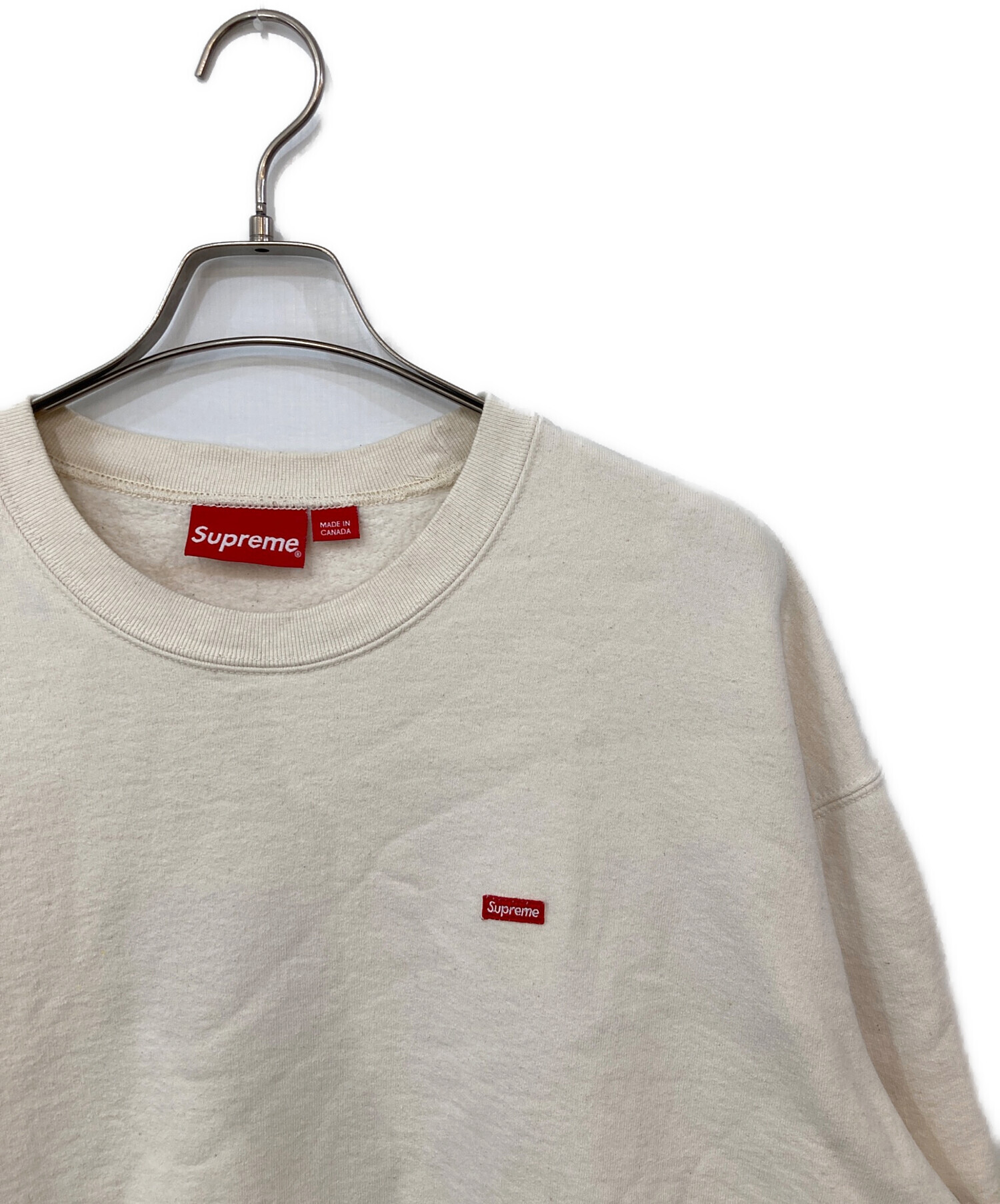 中古・古着通販】SUPREME (シュプリーム) small box logo crewneck 