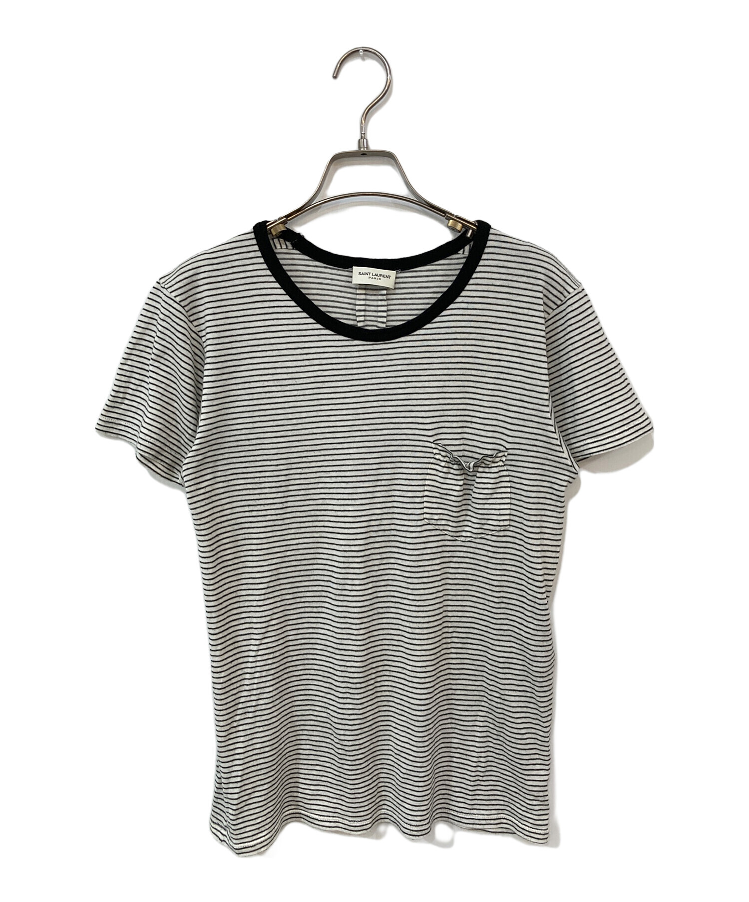 SAINT LAURENT ボーダーTシャツ Lサイズ イタリア製 サンローラン 楽天市場】サンローラン ボーダー（Tシャツ・カットソー｜トップス