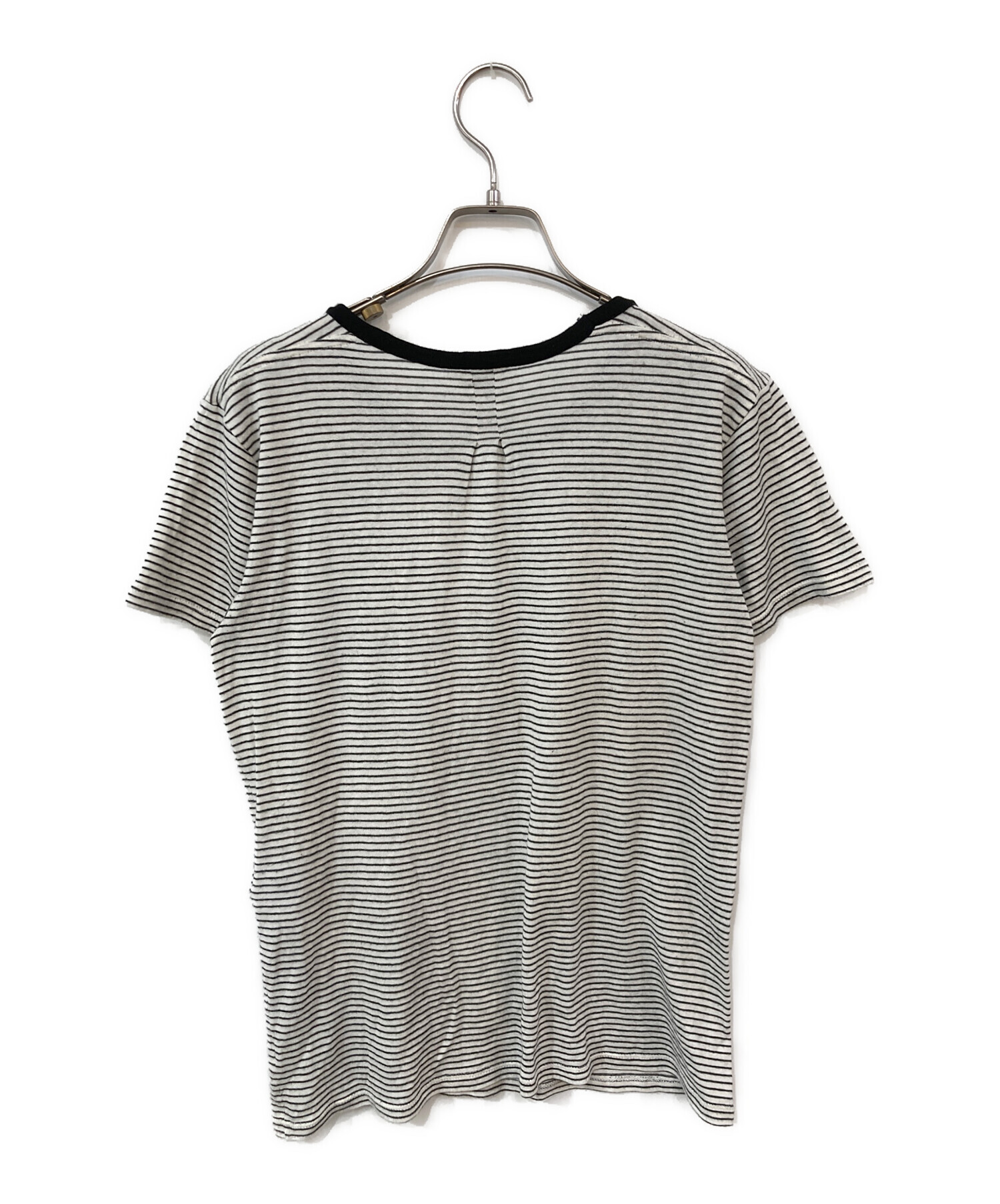 中古・古着通販】Saint Laurent Paris (サンローランパリ) ボーダーT 