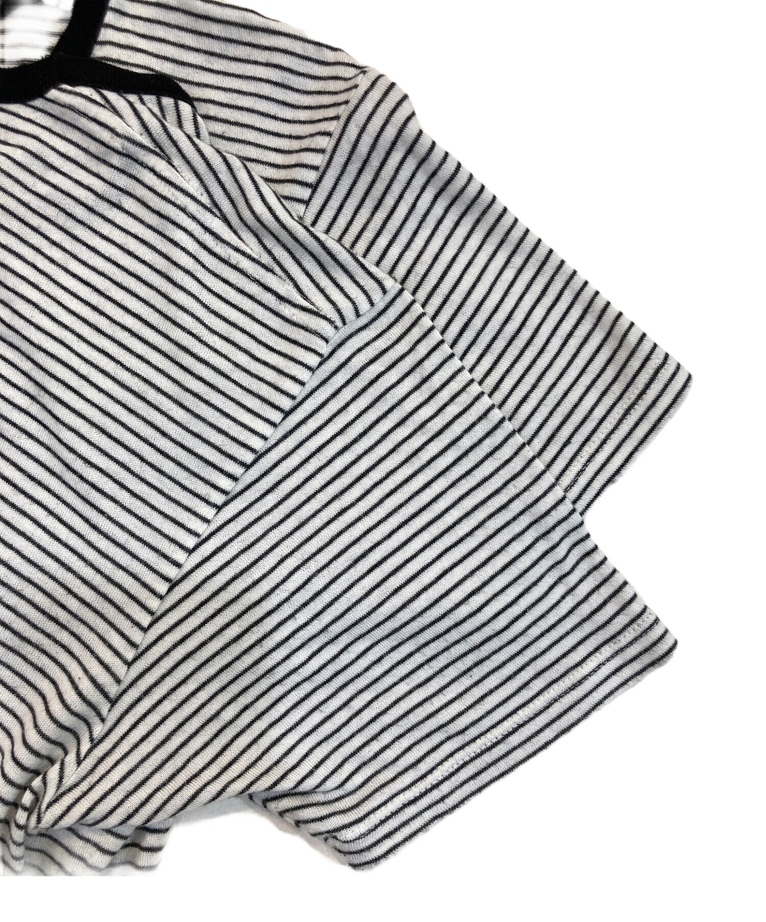 SAINT LAURENT PARIS ボーダーTシャツ 中古・古着通販】Saint Laurent Paris (サンローランパリ) ボーダーT