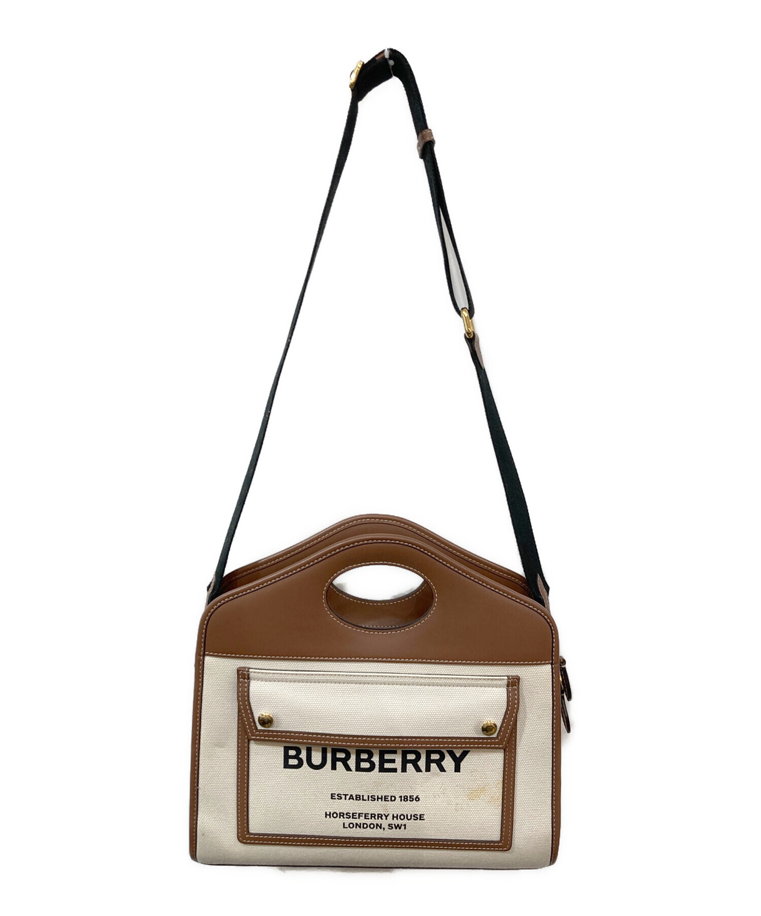 中古・古着通販】BURBERRY (バーバリー) 2WAYショルダーバッグ