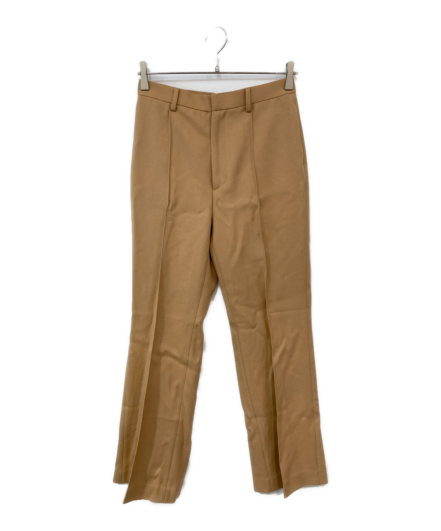 ☆試着のみ オーラリー WOOL SERGE NARROW SLACKS