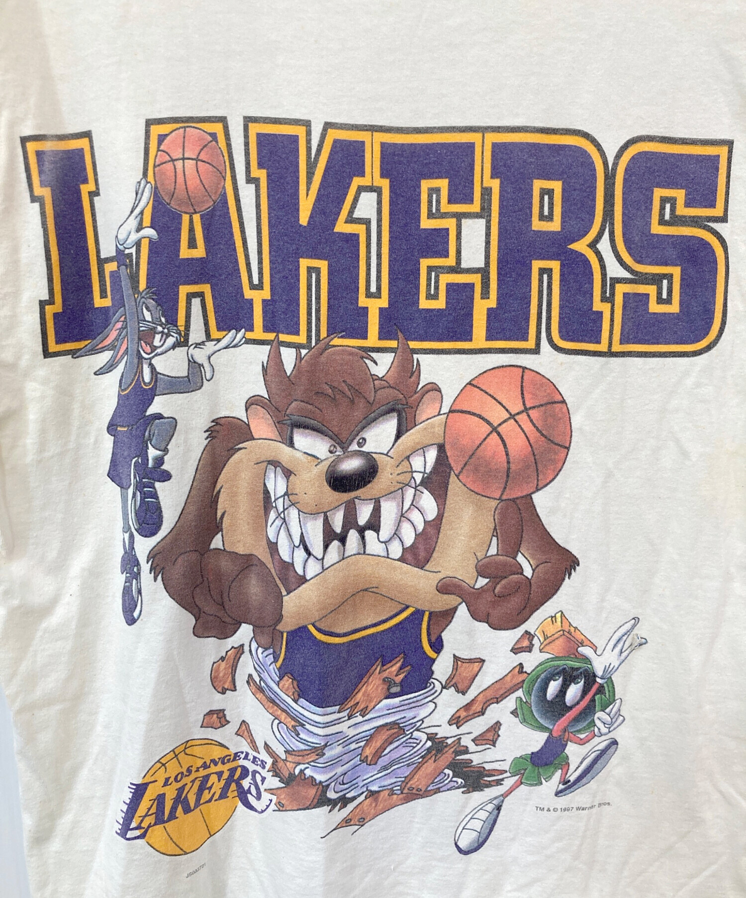 中古・古着通販】ArteX (アルテックス) 90's プリントTシャツ ホワイト
