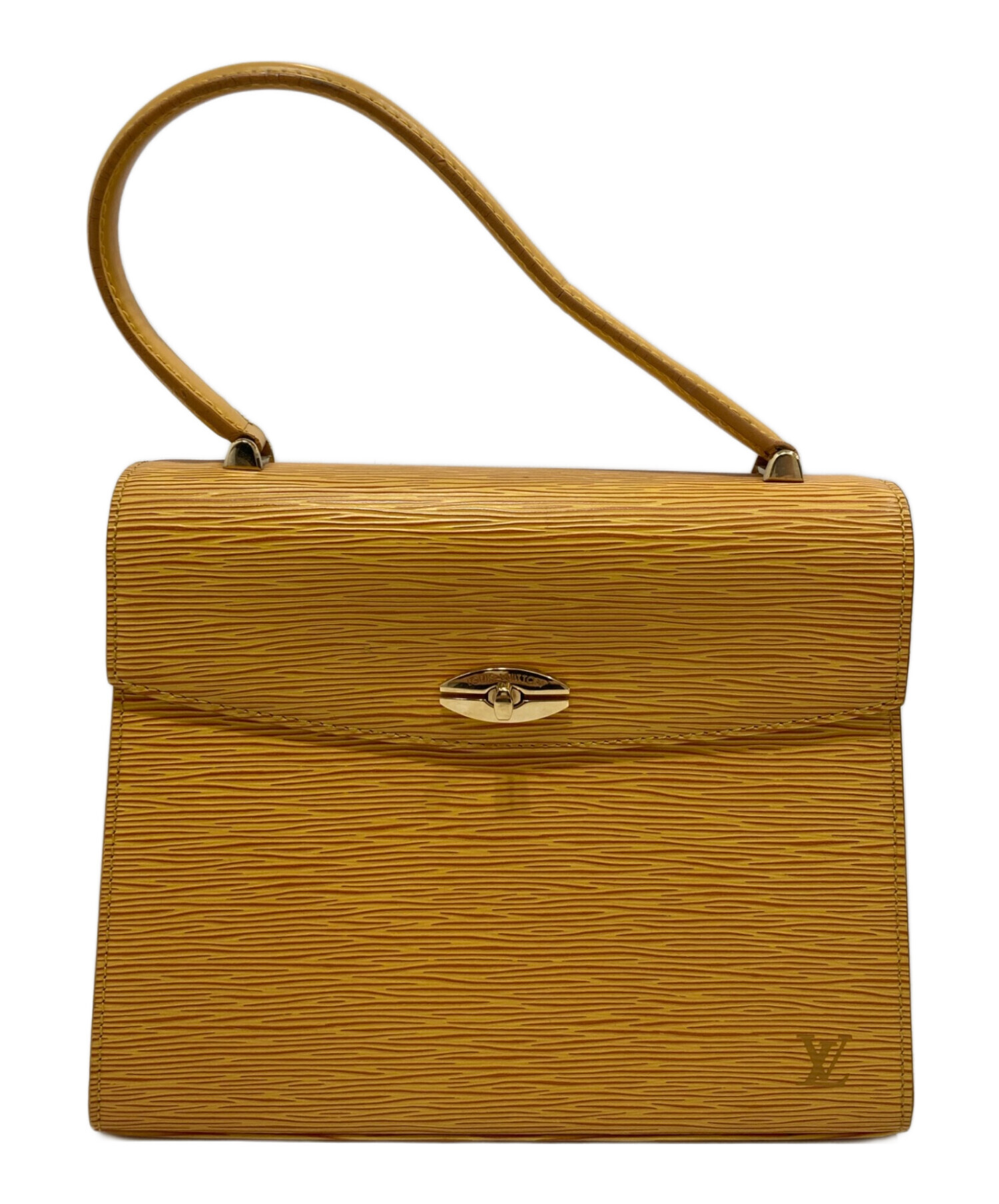 LOUIS VUITTON ルイ・ヴィトン マルゼルブ エピレザーイエロー 中古・古着通販】LOUIS VUITTON (ルイ ヴィトン) エピ マルゼルブ