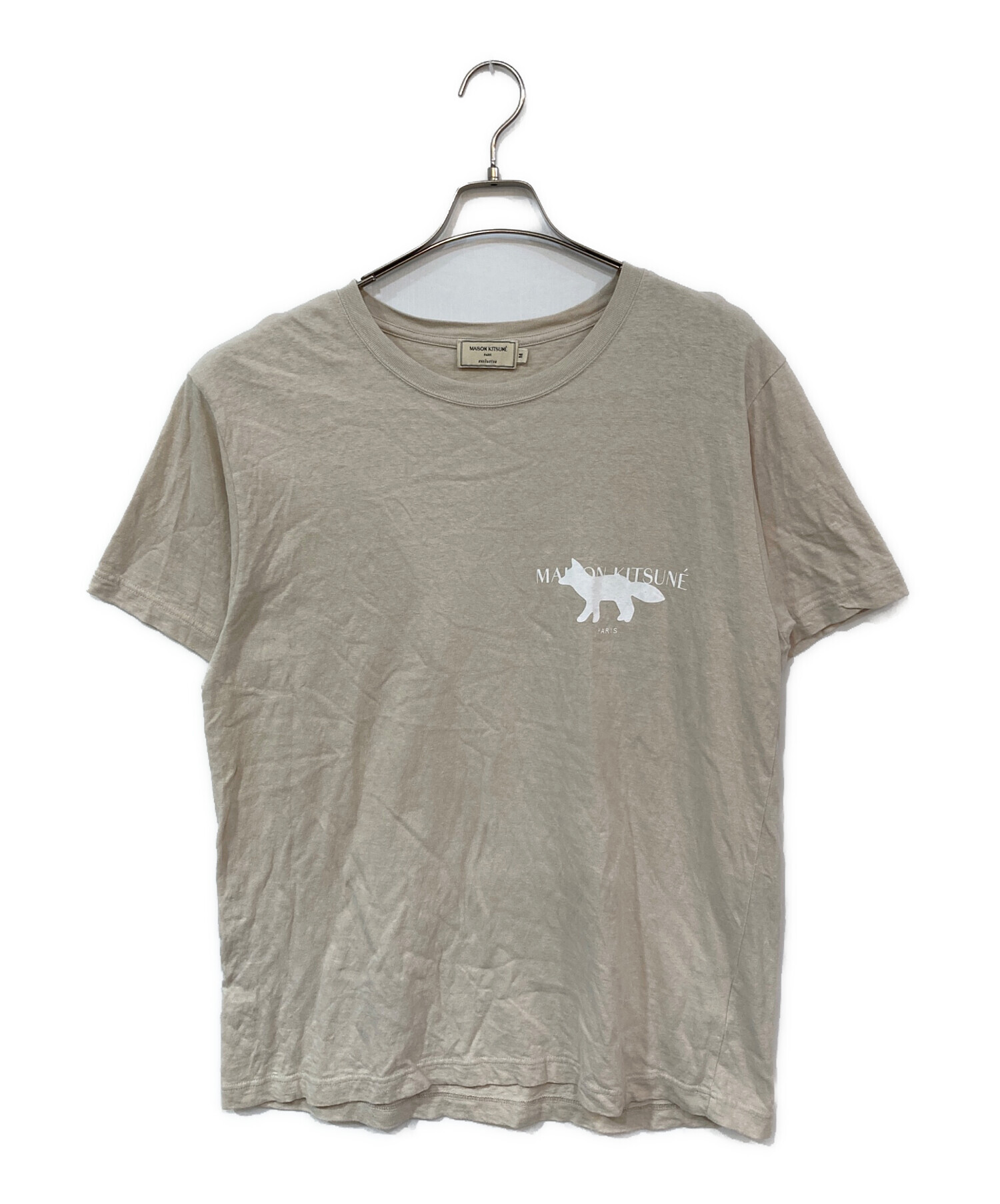 中古・古着通販】maison kitsune (メゾンキツネ) カフェキツネTシャツ 