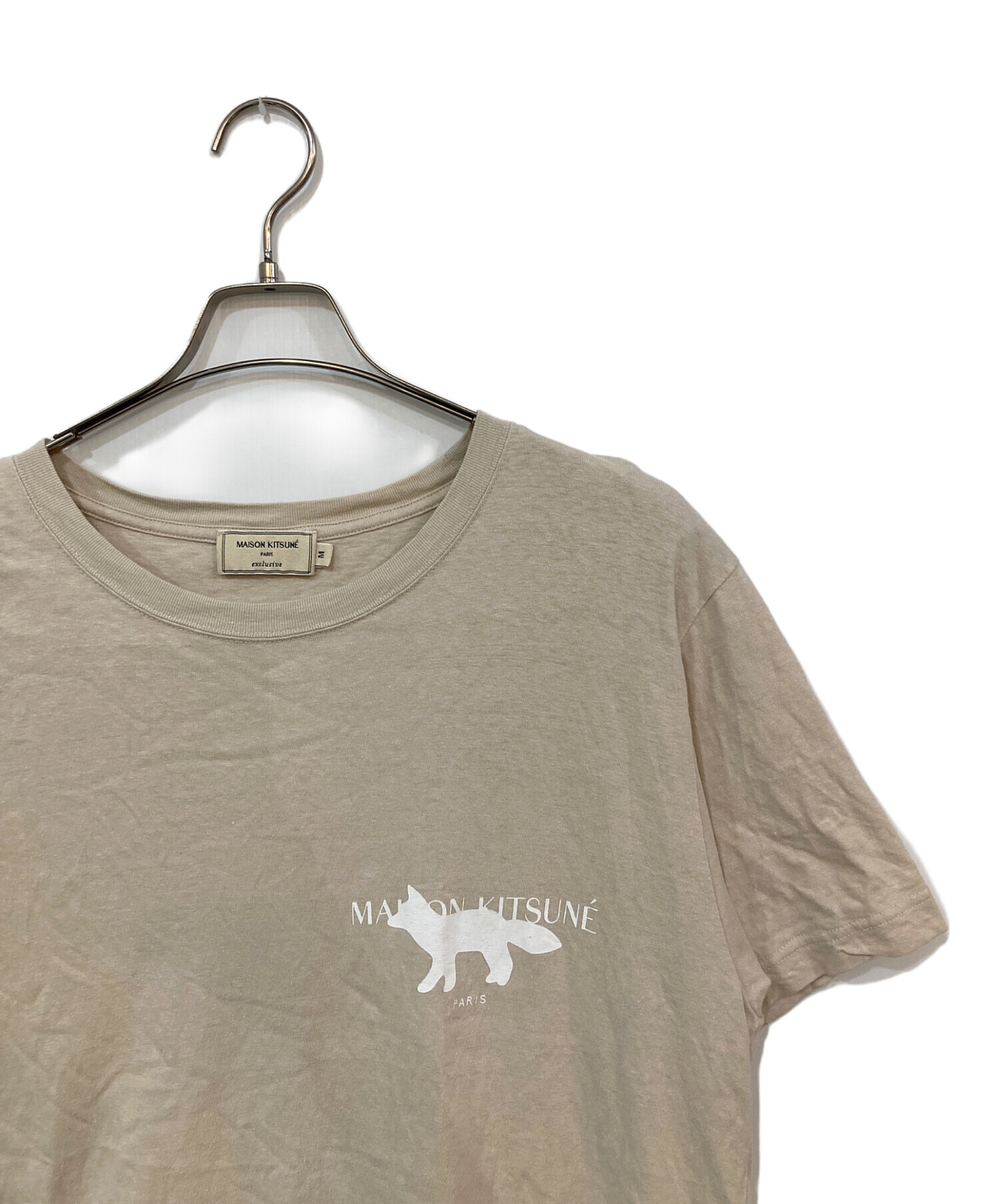 中古・古着通販】maison kitsune (メゾンキツネ) カフェキツネTシャツ