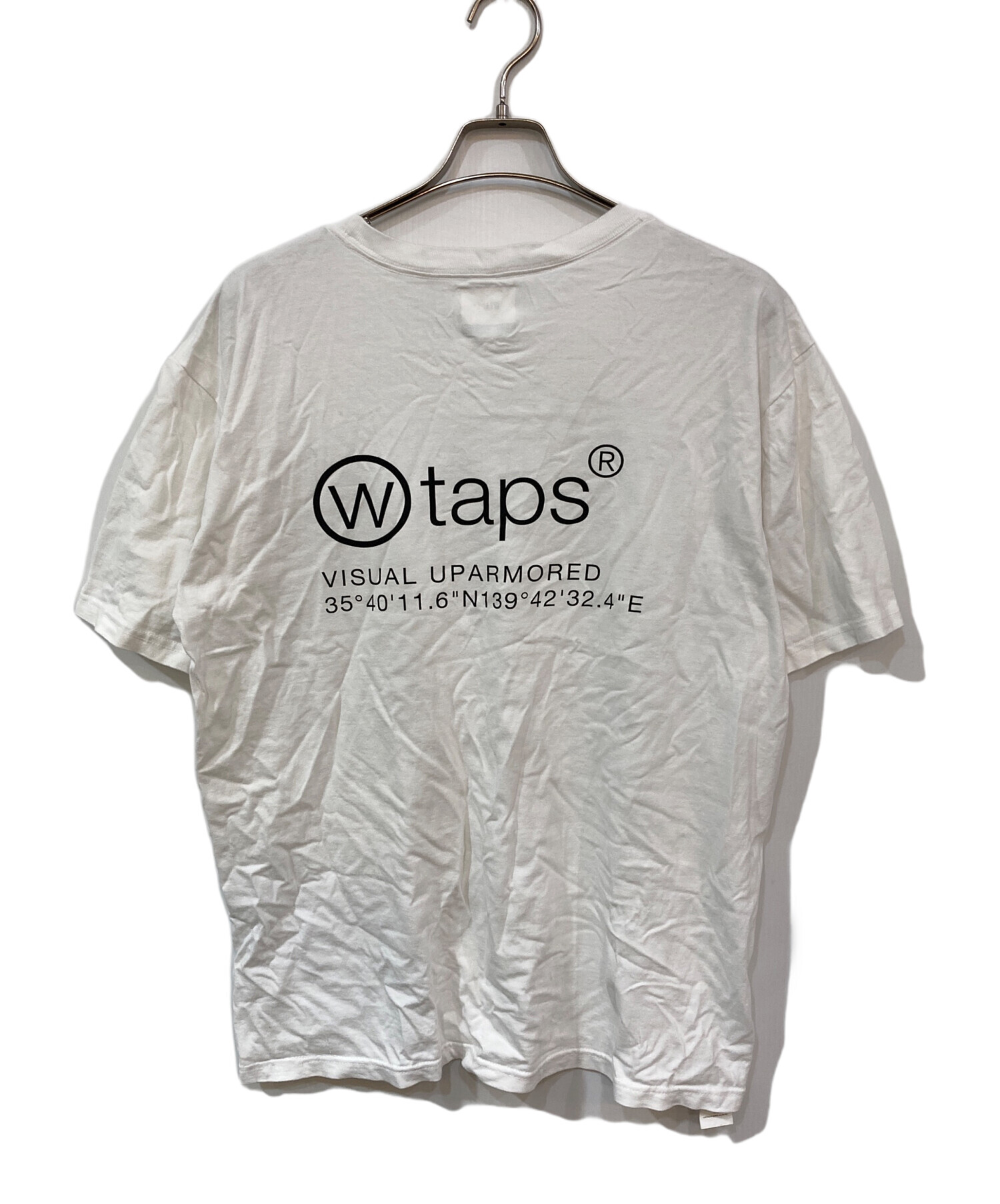 中古・古着通販】WTAPS (ダブルタップス) プリントTシャツ ホワイト 