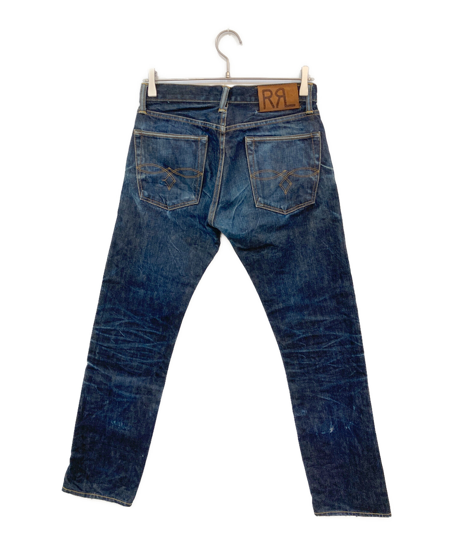 中古・古着通販】RRL (ダブルアールエル) セルビッチデニムパンツ