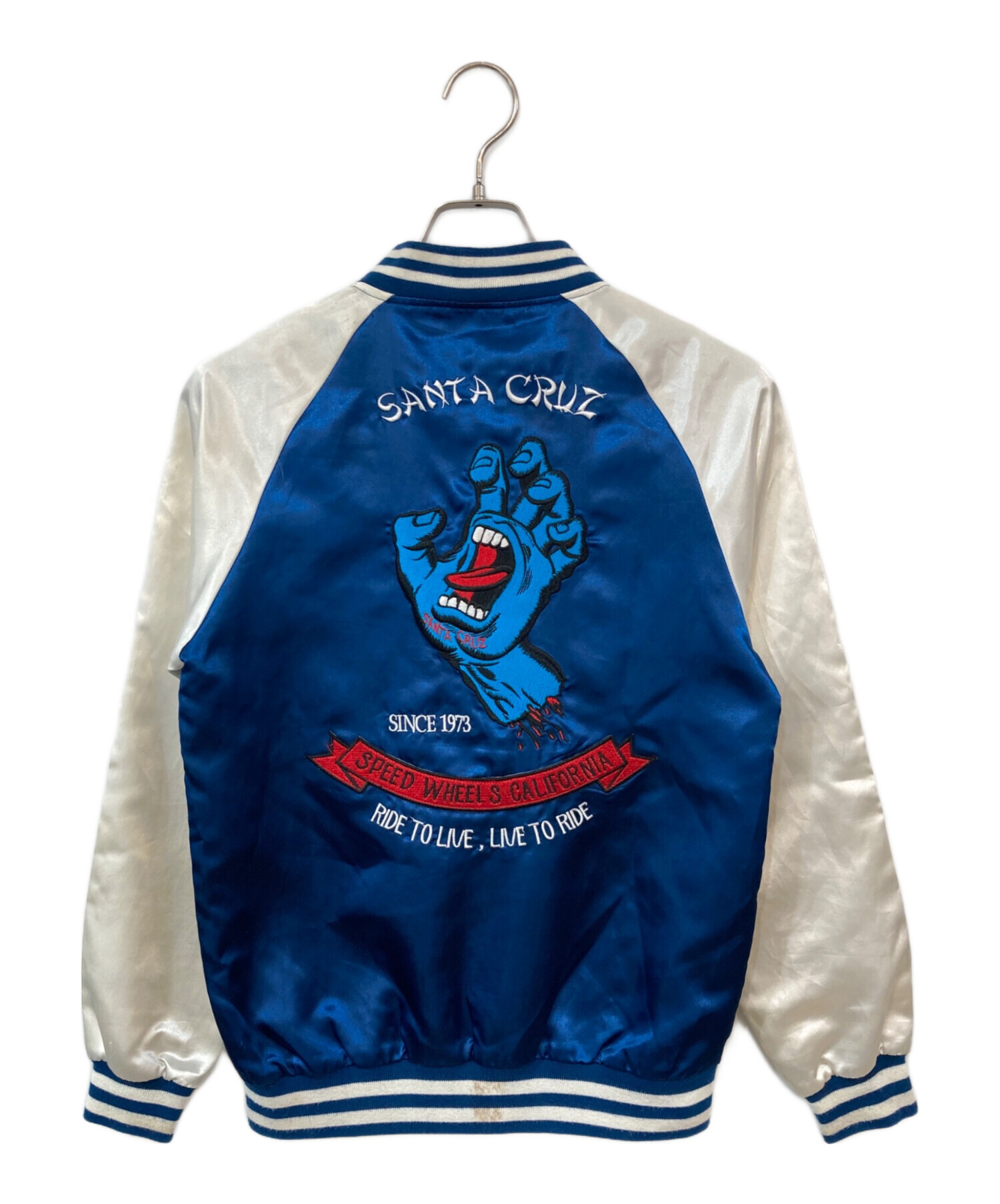 中古・古着通販】SANTA CRUZ (サンタクルーズ) スタジャン ブルー 