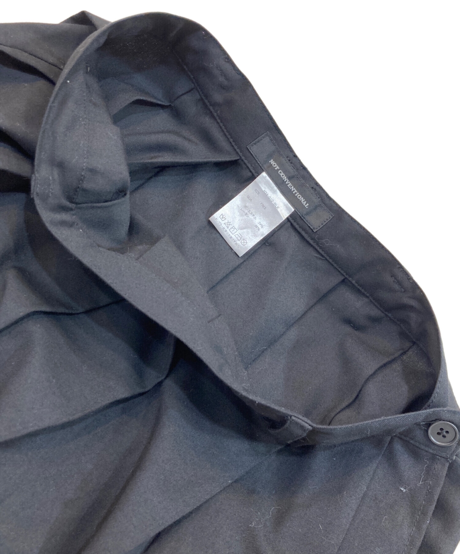 中古・古着通販】NOT CONVENTIONAL (ノットコンベンショナル) ラップ