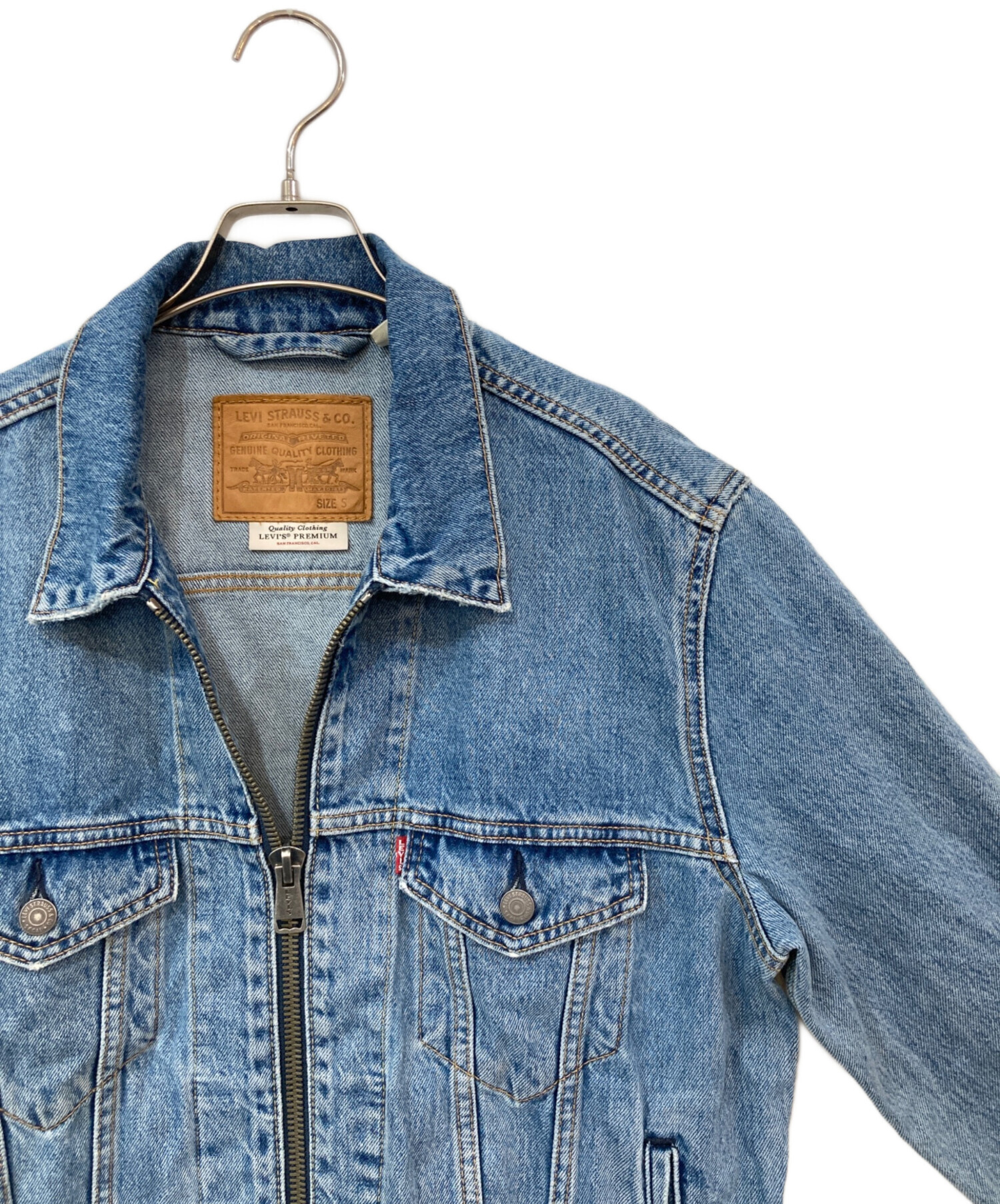 中古・古着通販】LEVI'S (リーバイス) ジップデニムジャケット
