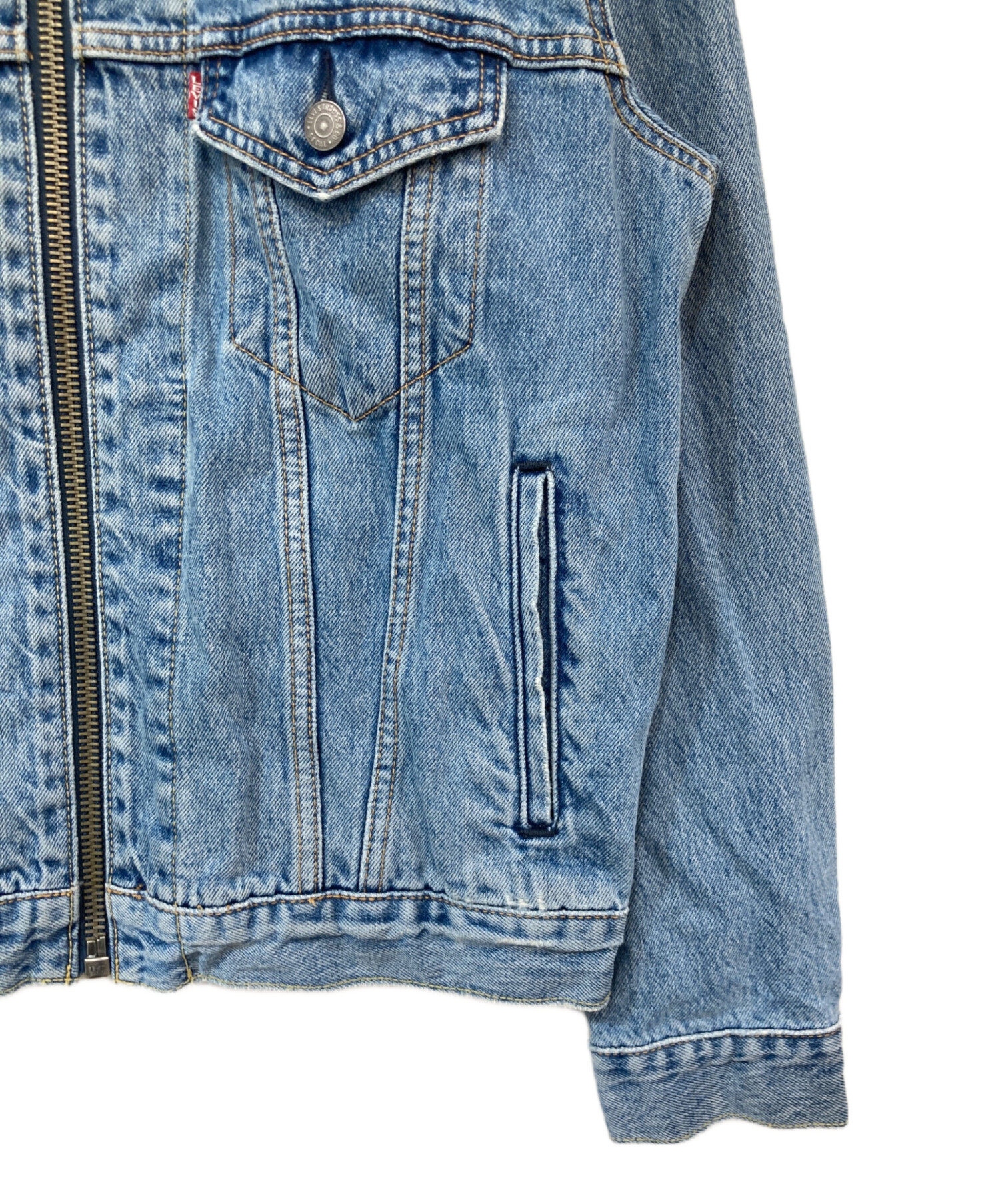中古・古着通販】LEVI'S (リーバイス) ジップデニムジャケット