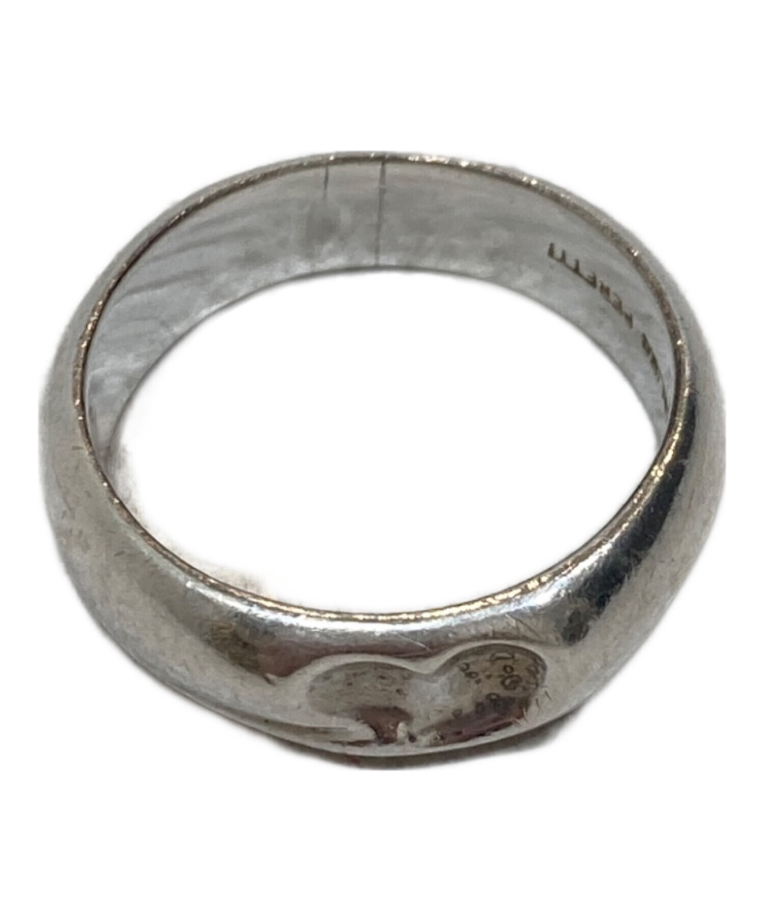 c763 ティファニー　カーブド　ハート　リング　シルバー　925 約13号 楽天市場】TIFFANY ティファニー カーブドウェーブ ハート