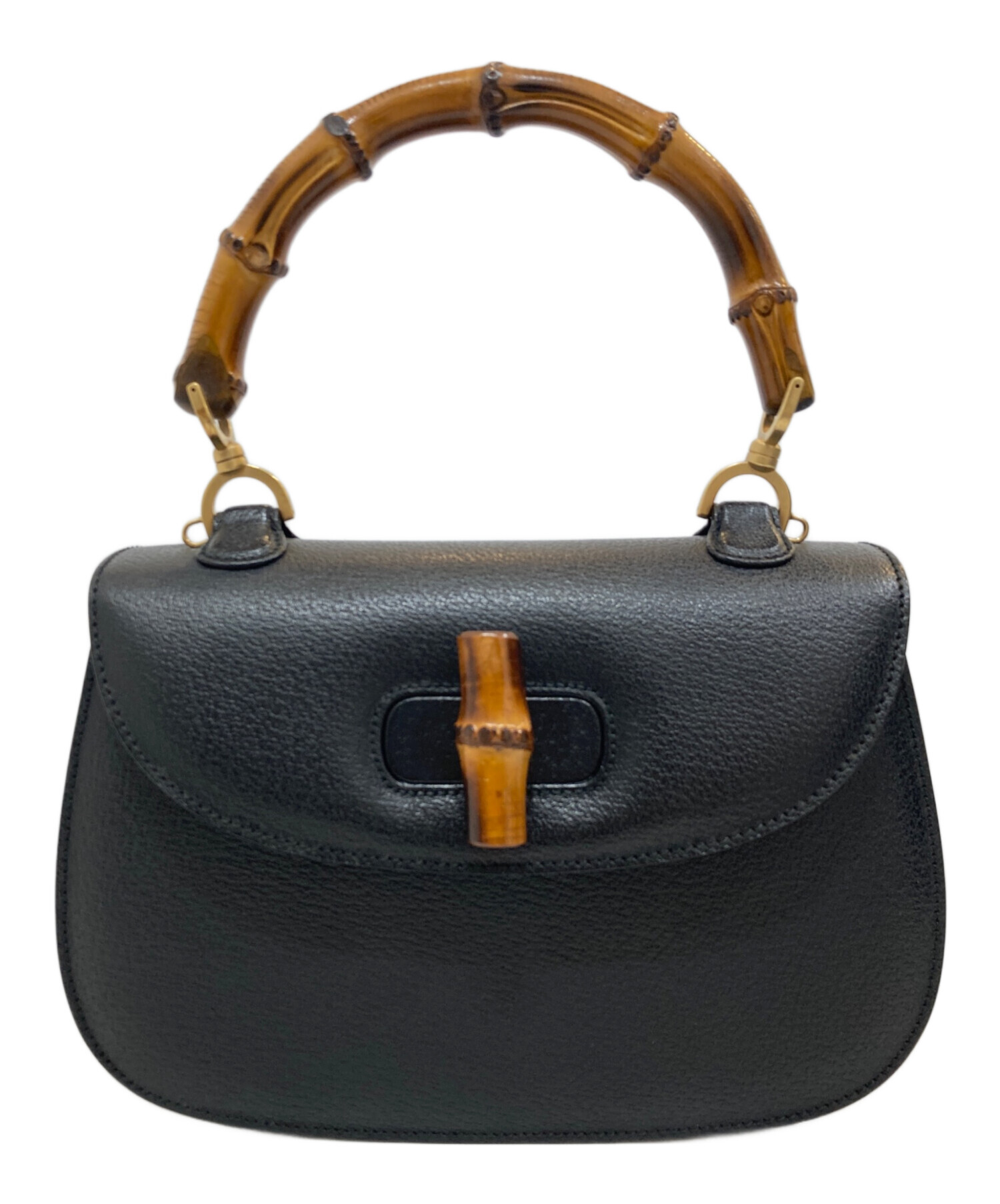 中古・古着通販】GUCCI (グッチ) ターンロックバンブー 2WAY 