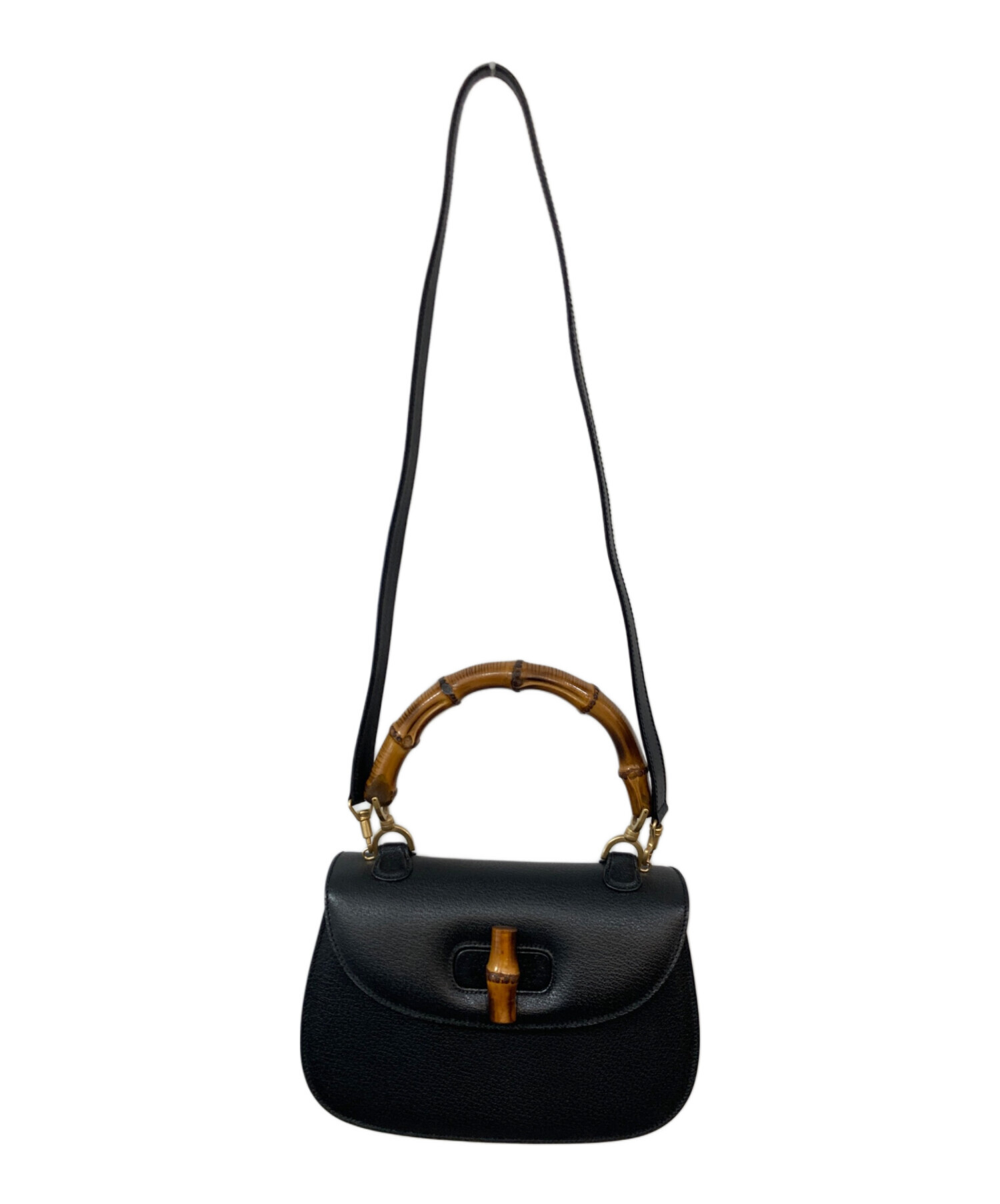 中古・古着通販】GUCCI (グッチ) ターンロックバンブー 2WAY