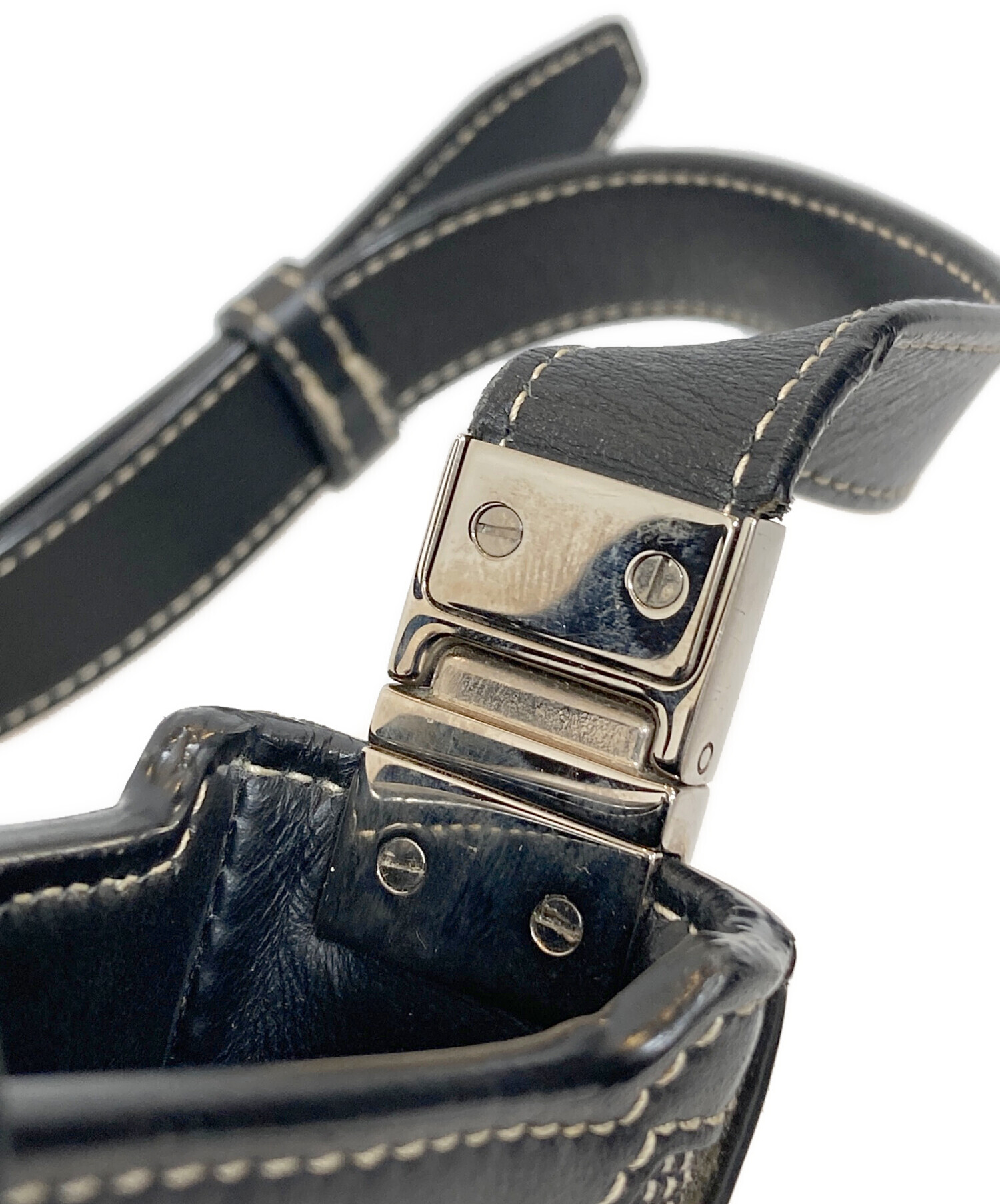 中古・古着通販】BURBERRY (バーバリー) ミニホスペリークロスバッグ