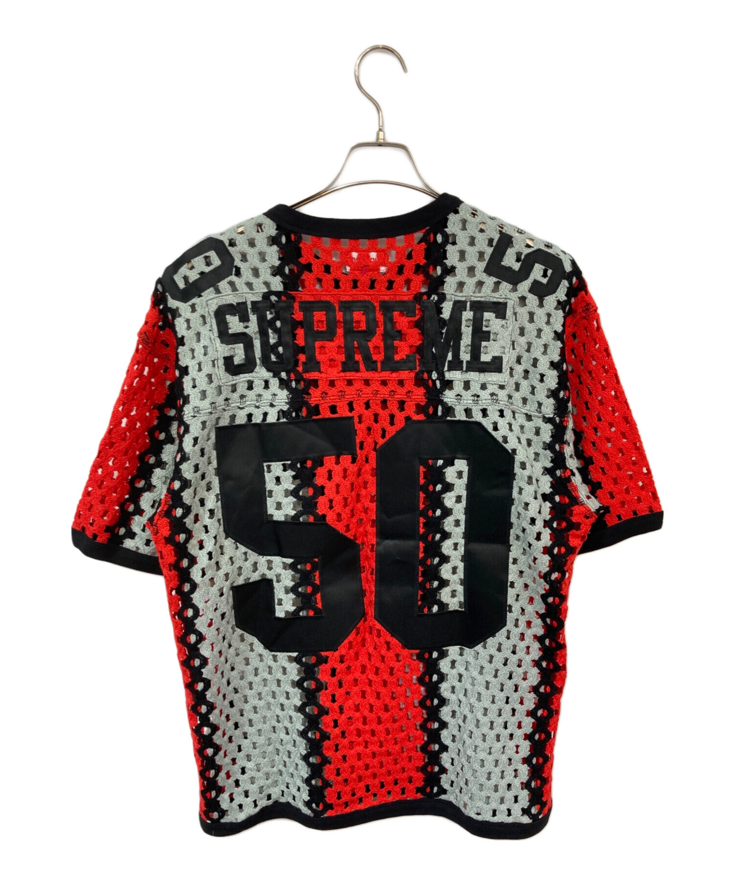 中古・古着通販】SUPREME (シュプリーム) CROCHET FOOTBALL JERSEY 