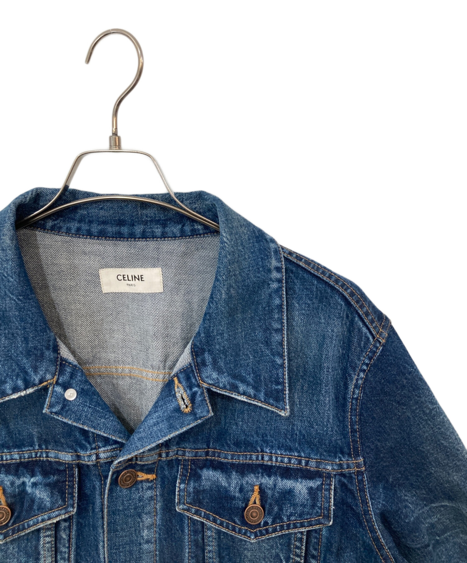 中古・古着通販】CELINE (セリーヌ) デニムジャケット インディゴ