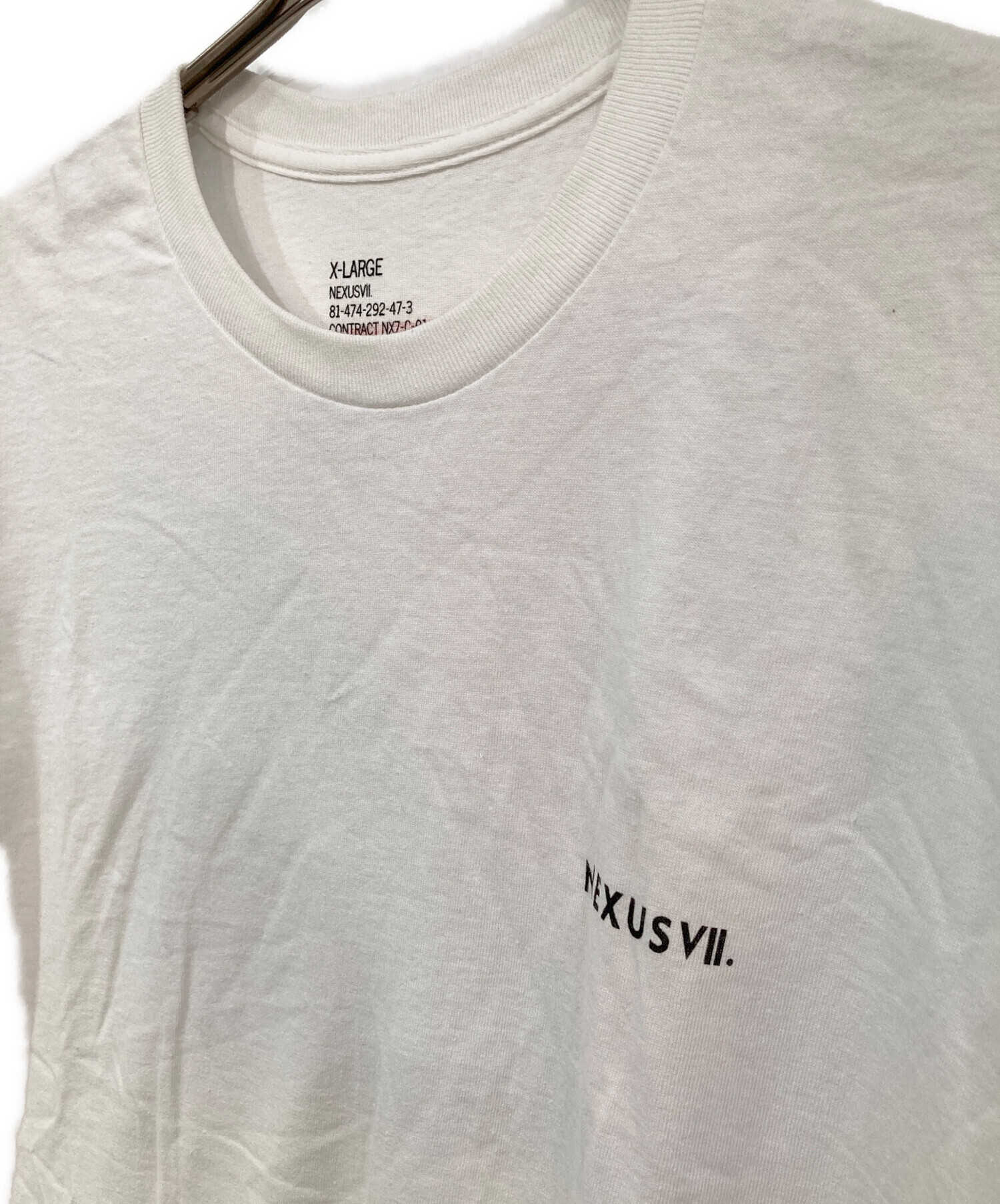中古・古着通販】NEXUSVII (ネクサスセブン) バックプリントTシャツ 