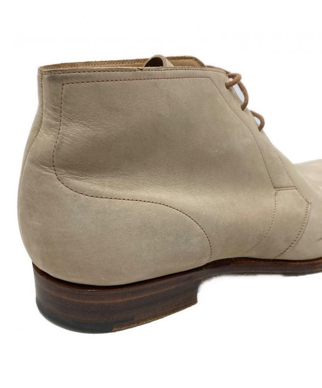 美品エドワードグリーンedward greenチャッカスエード　ブーツ 中古・古着通販】Edward Green (エドワードグリーン) スエード