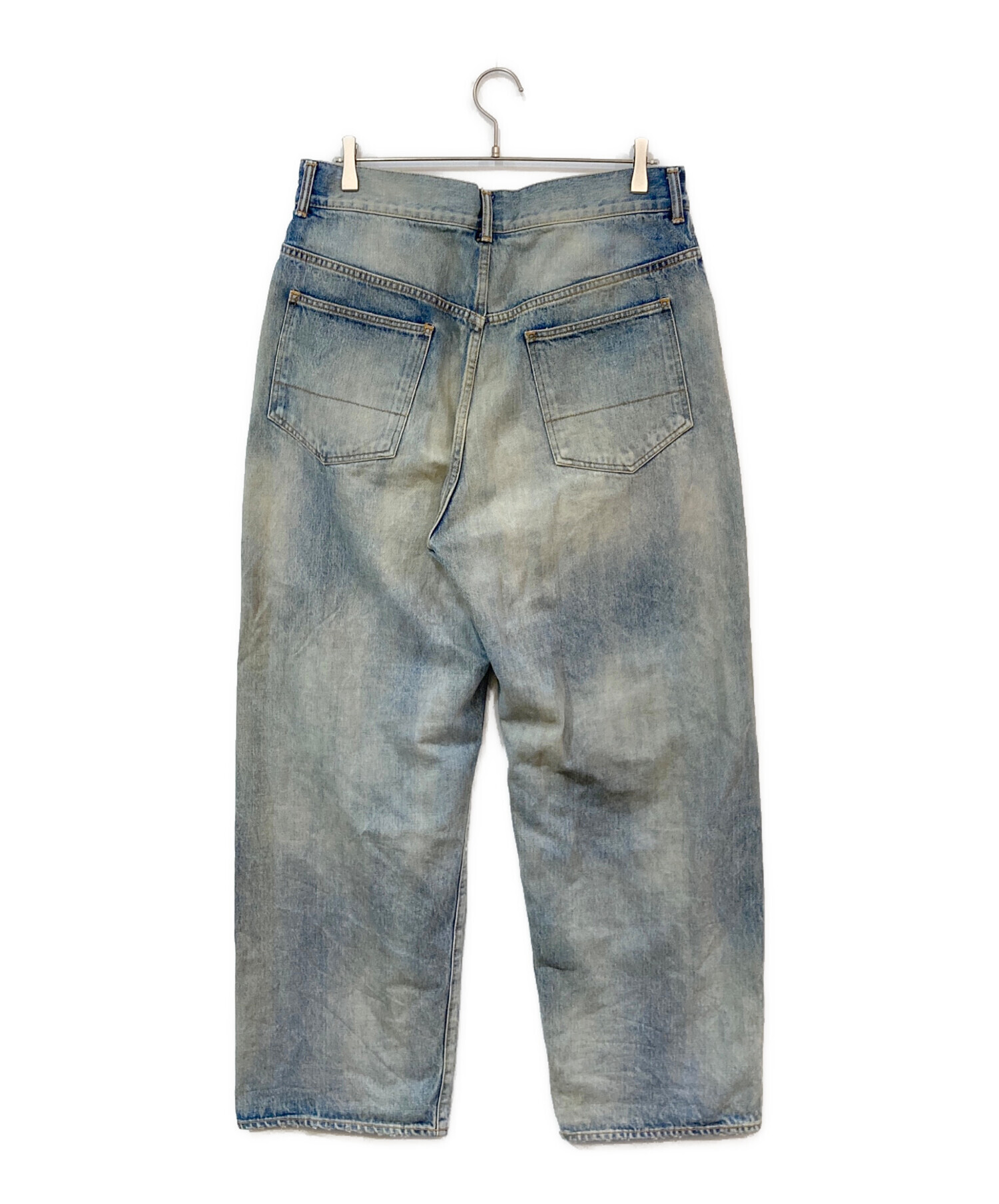 パンツ ANCELLM 25SS TAPERED 5P DENIM PANTS EX ANCELLM SELVEDGE TAPERED 5P DENIM PANTS