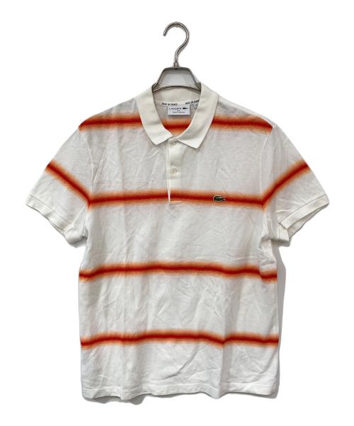 中古・古着通販】LACOSTE (ラコステ) ポロシャツ ホワイト サイズ:US L