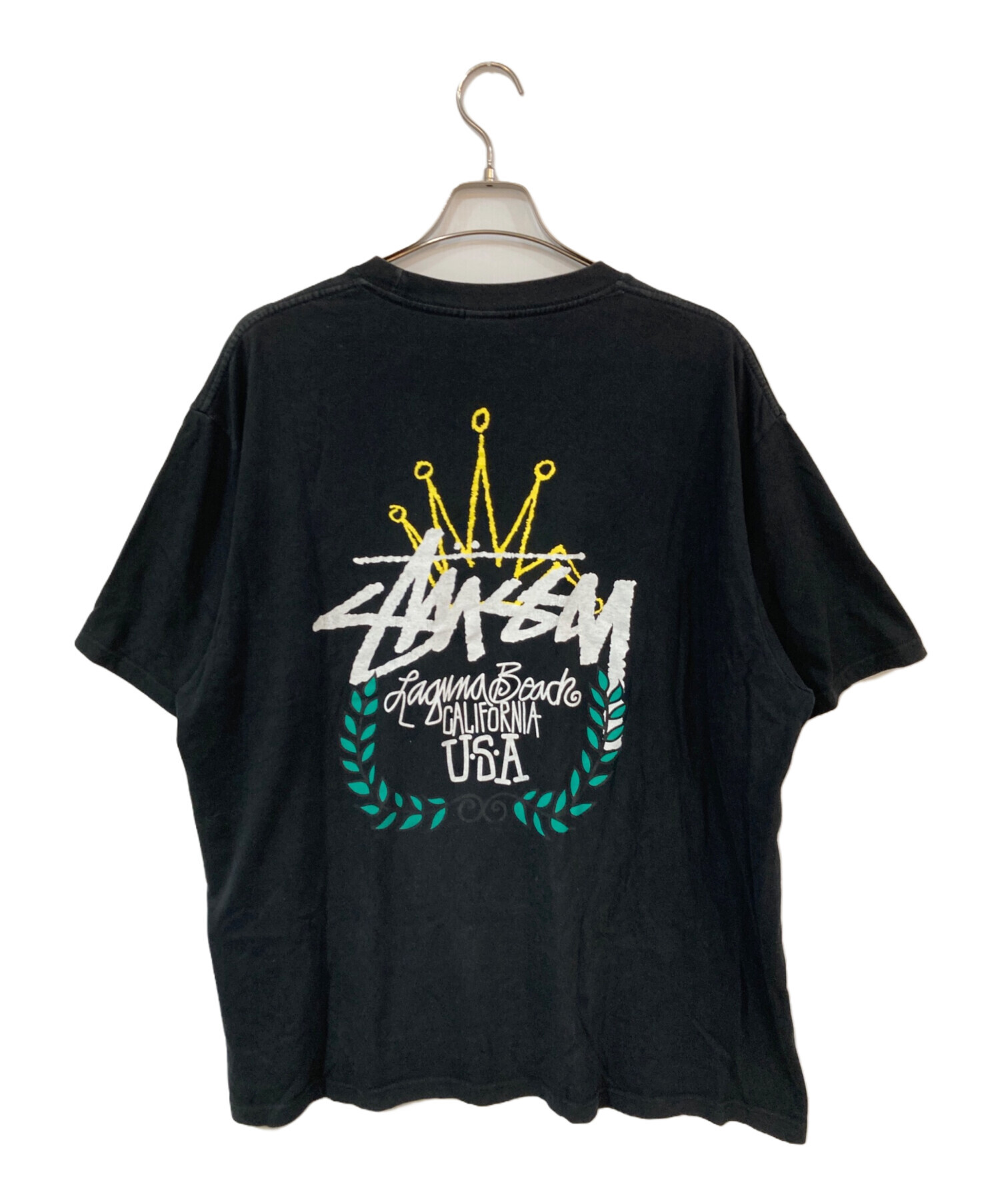 中古・古着通販】stussy (ステューシー) LB WREATH TEE/LBリースティー 
