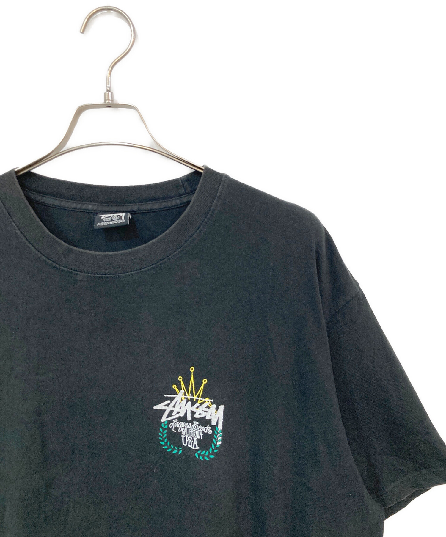 中古・古着通販】stussy (ステューシー) LB WREATH TEE/LBリースティー 