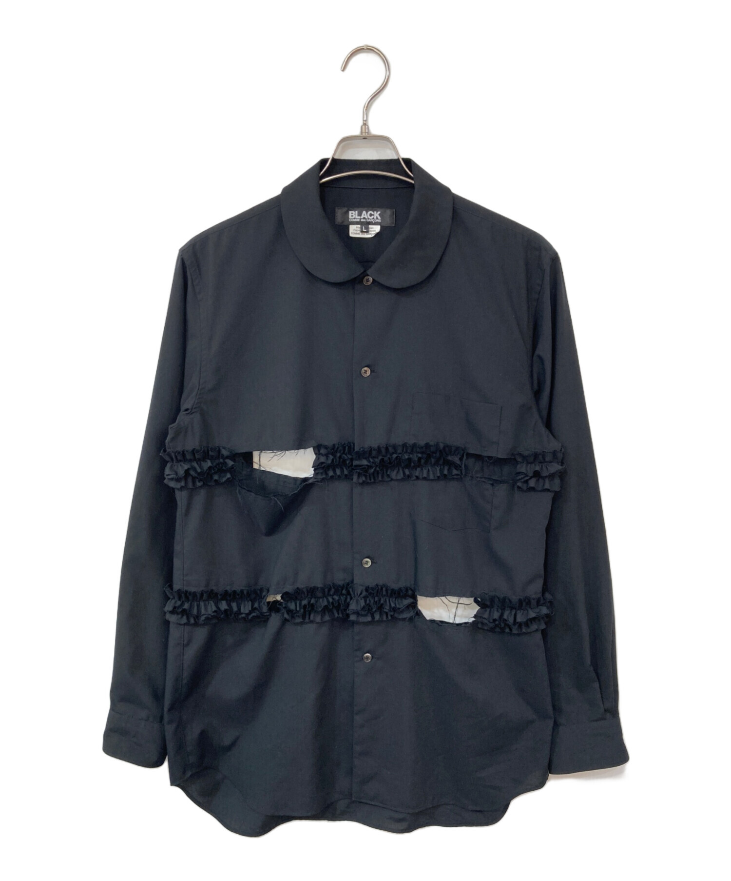 ブラックコムデギャルソン　シャツ 中古・古着通販】BLACK COMME des GARCONS (ブラックコムデギャルソン