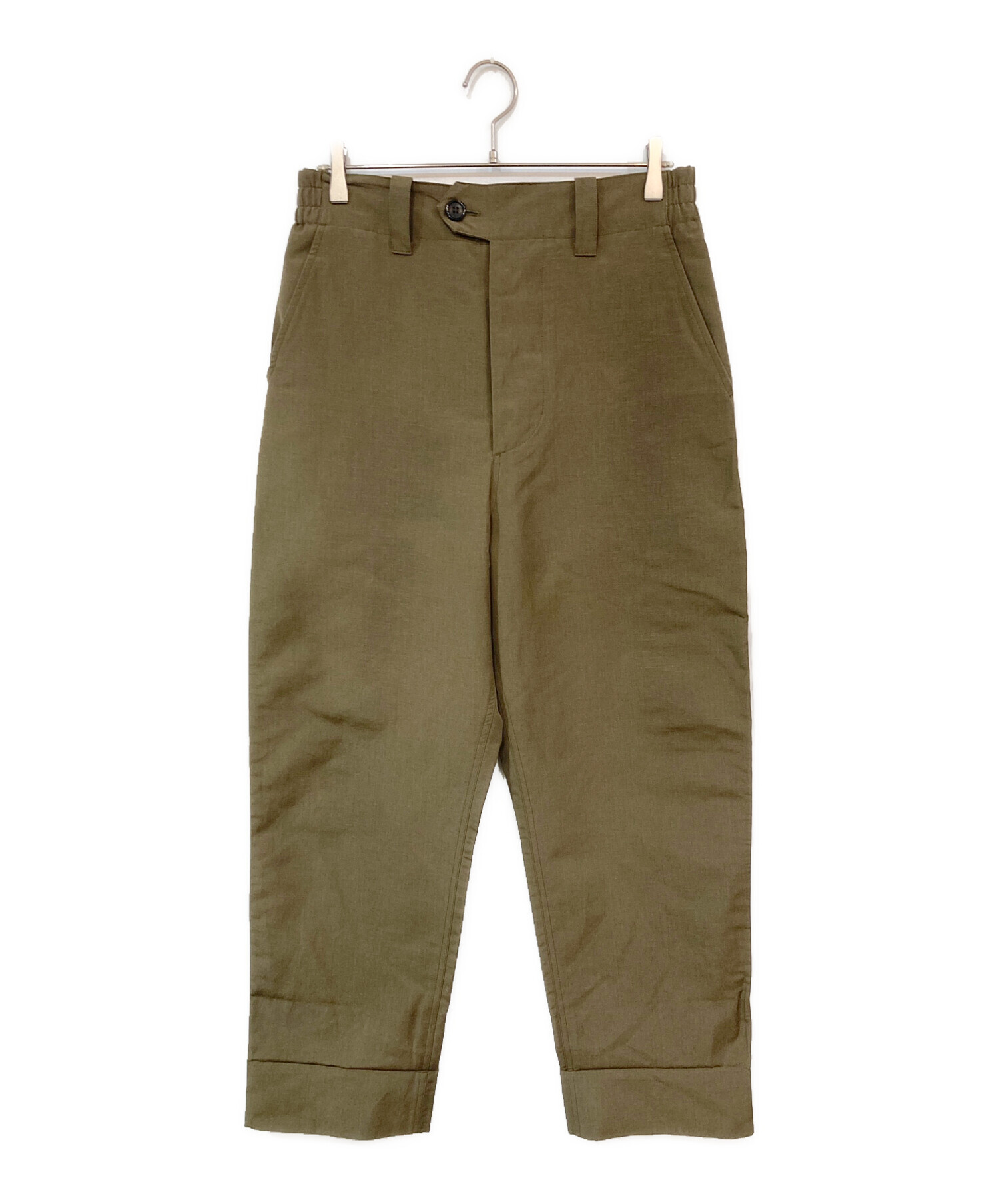 パンツ LINEN PLAINWEAVE メンズ 2023SSマーガレットハウエル/COTTON