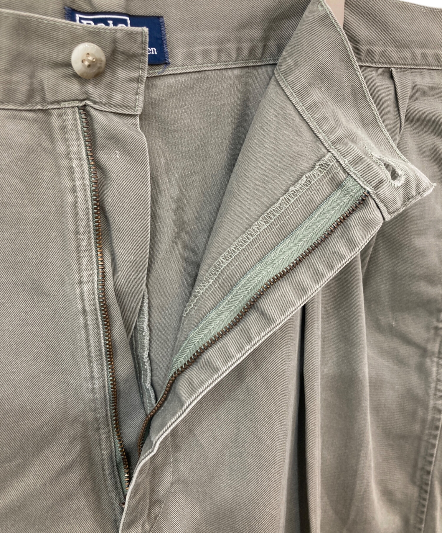 【新品タグ付き】RRL チノパン　カーキ 中古・古着通販】POLO RALPH LAUREN (ポロ・ラルフローレン) タック