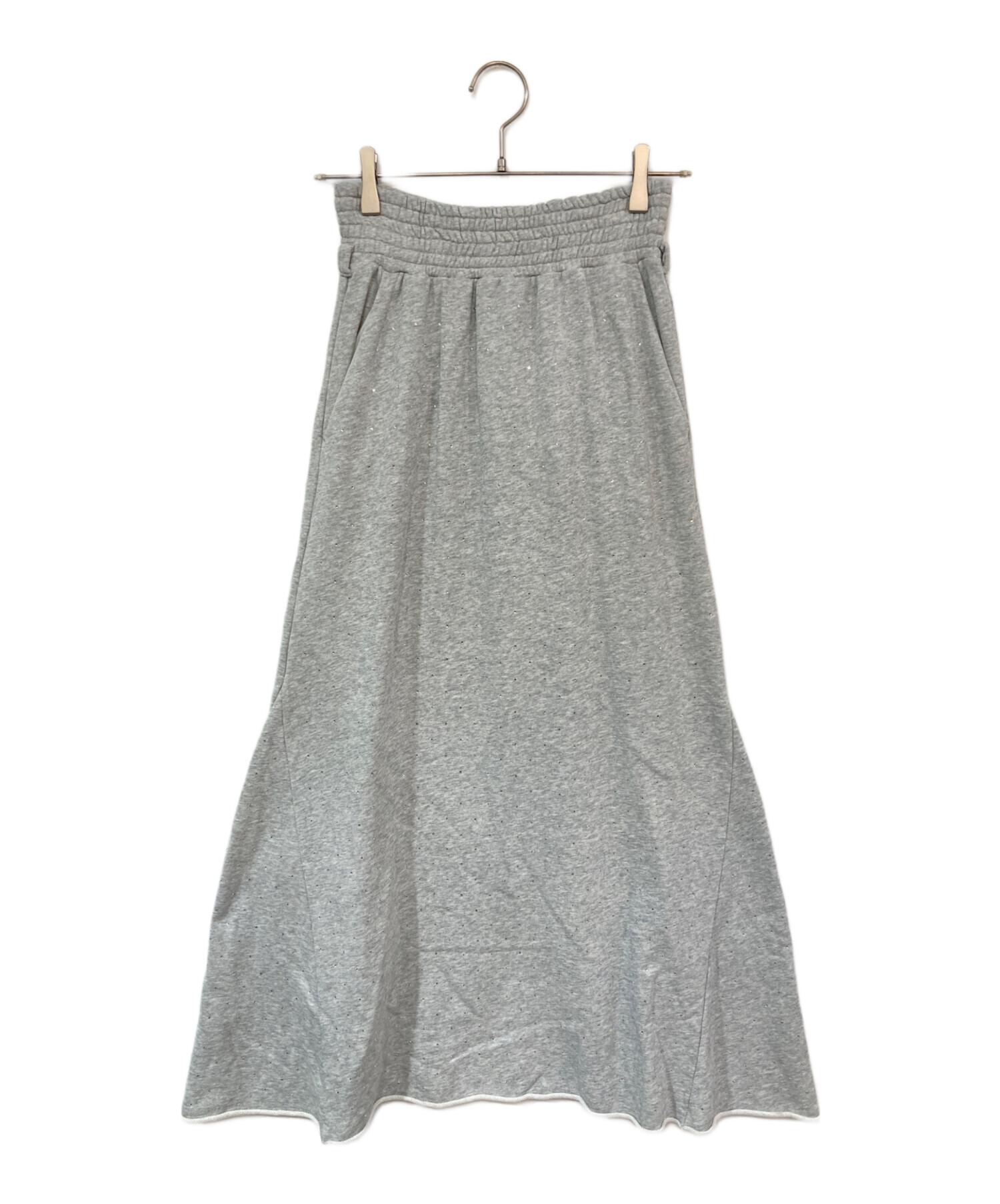 中古・古着通販】Ameri (アメリ) GLOSSY SWEAT SET UP DRESS グレー 