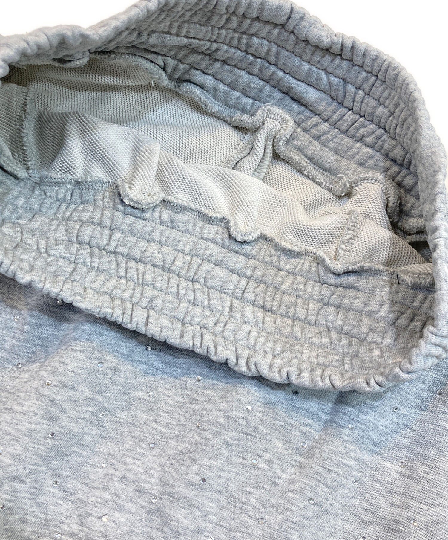 中古・古着通販】Ameri (アメリ) GLOSSY SWEAT SET UP DRESS グレー 