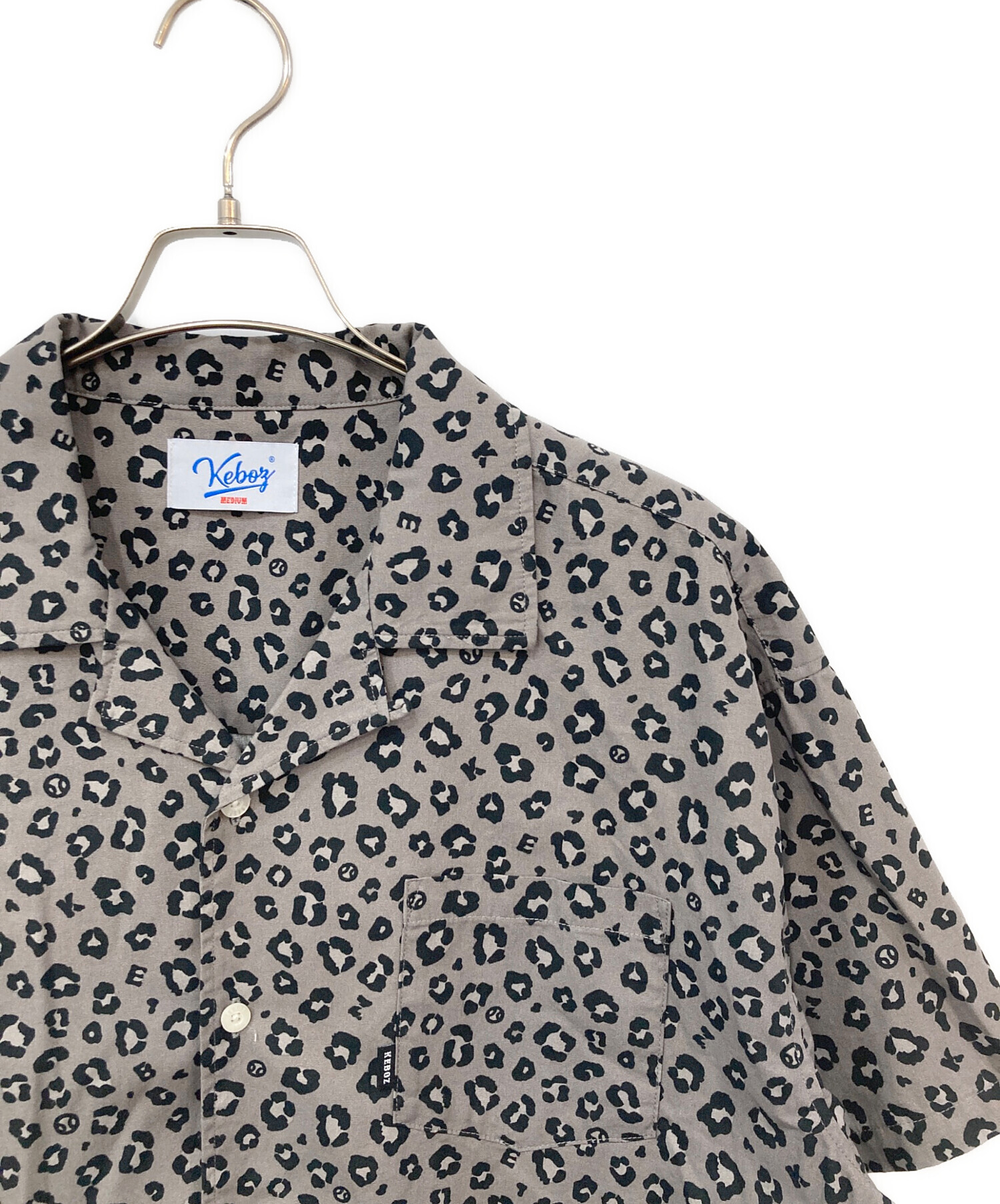 KEBOZ 大阪限定 LEOPARD BASEBALL SHIRTS keboz レオパード