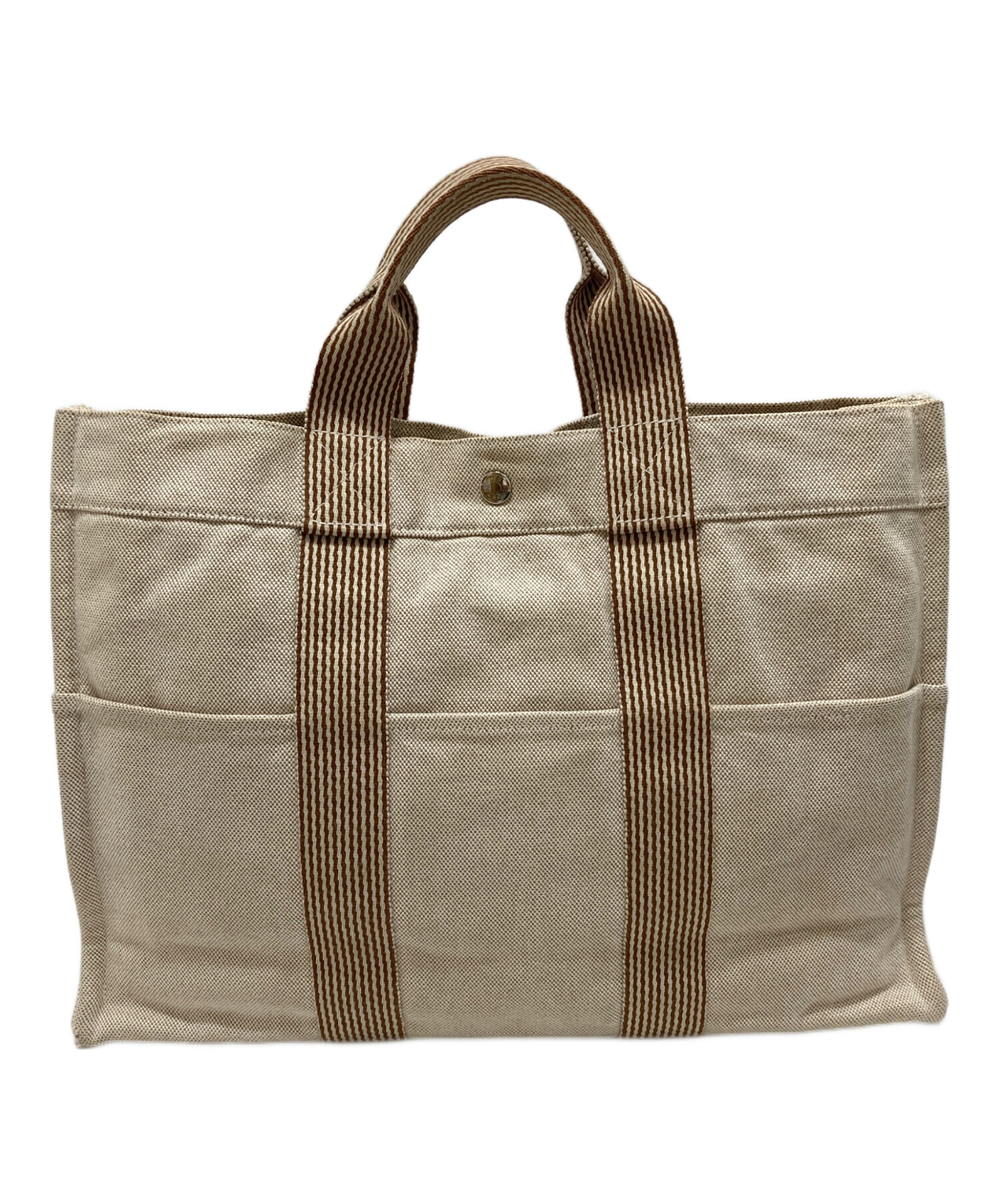 中古・古着通販】HERMES (エルメス) ハンドバッグ ベージュ｜ブランド 