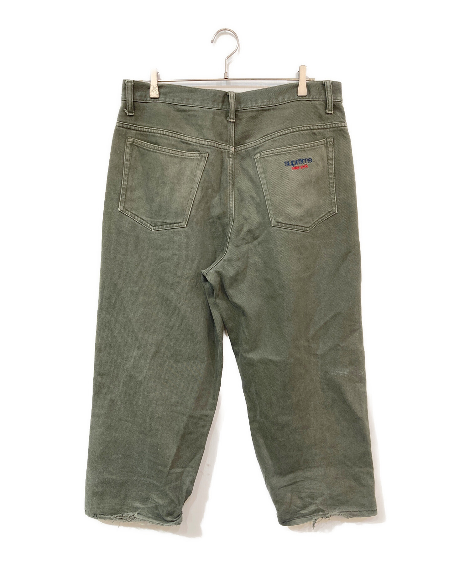 中古・古着通販】SUPREME (シュプリーム) Baggy Jean Olive 中古・古着通販】SUPREME (シュプリーム) Baggy Jean Olive