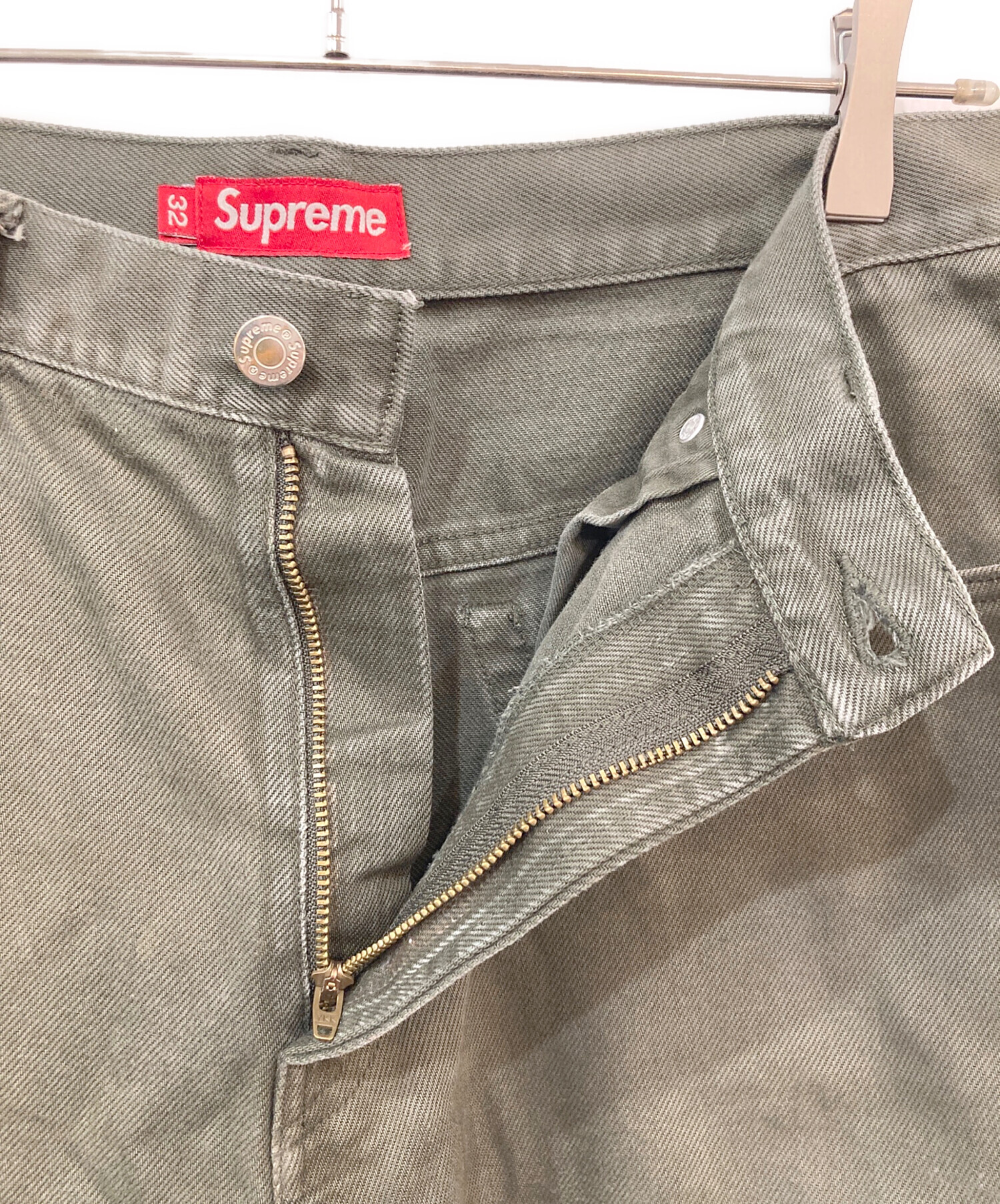 中古・古着通販】SUPREME (シュプリーム) Baggy Jean Olive カーキ