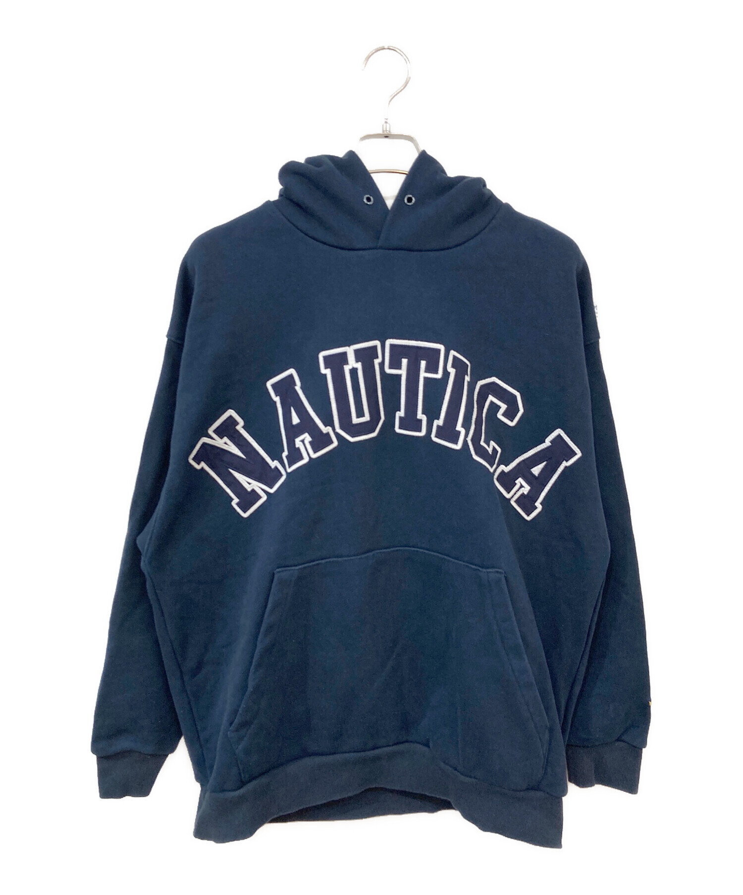新品未使用。nautica バックロゴスウェットフーディー 中古・古着通販】NAUTICA (ノーティカ) Arch Logo Sweat Hoodie