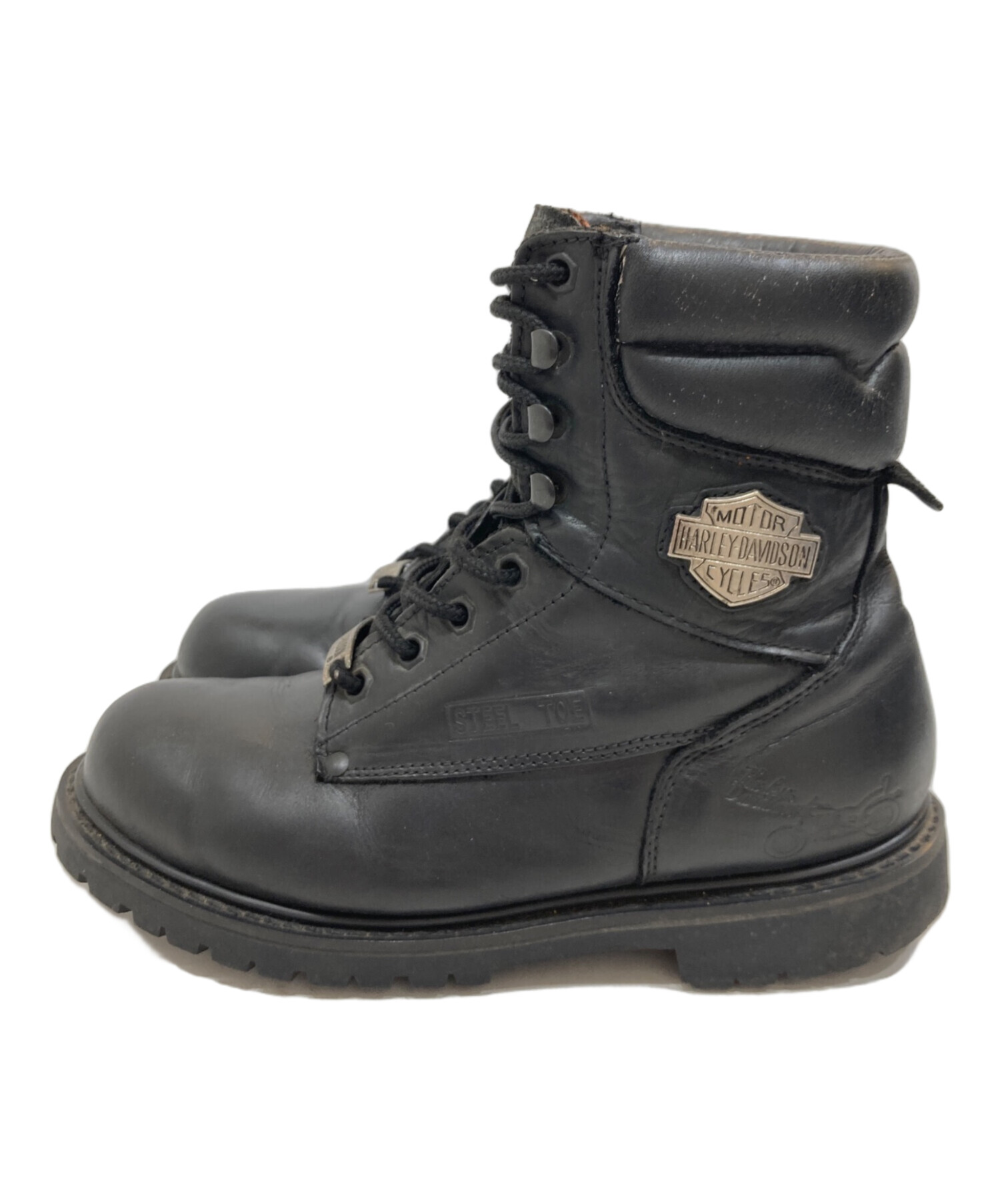 Harley-Davidson ハーレーダビッドソン ライディングブーツ26.5 中古・古着通販】HARLEY-DAVIDSON (ハーレーダビッドソン) レース